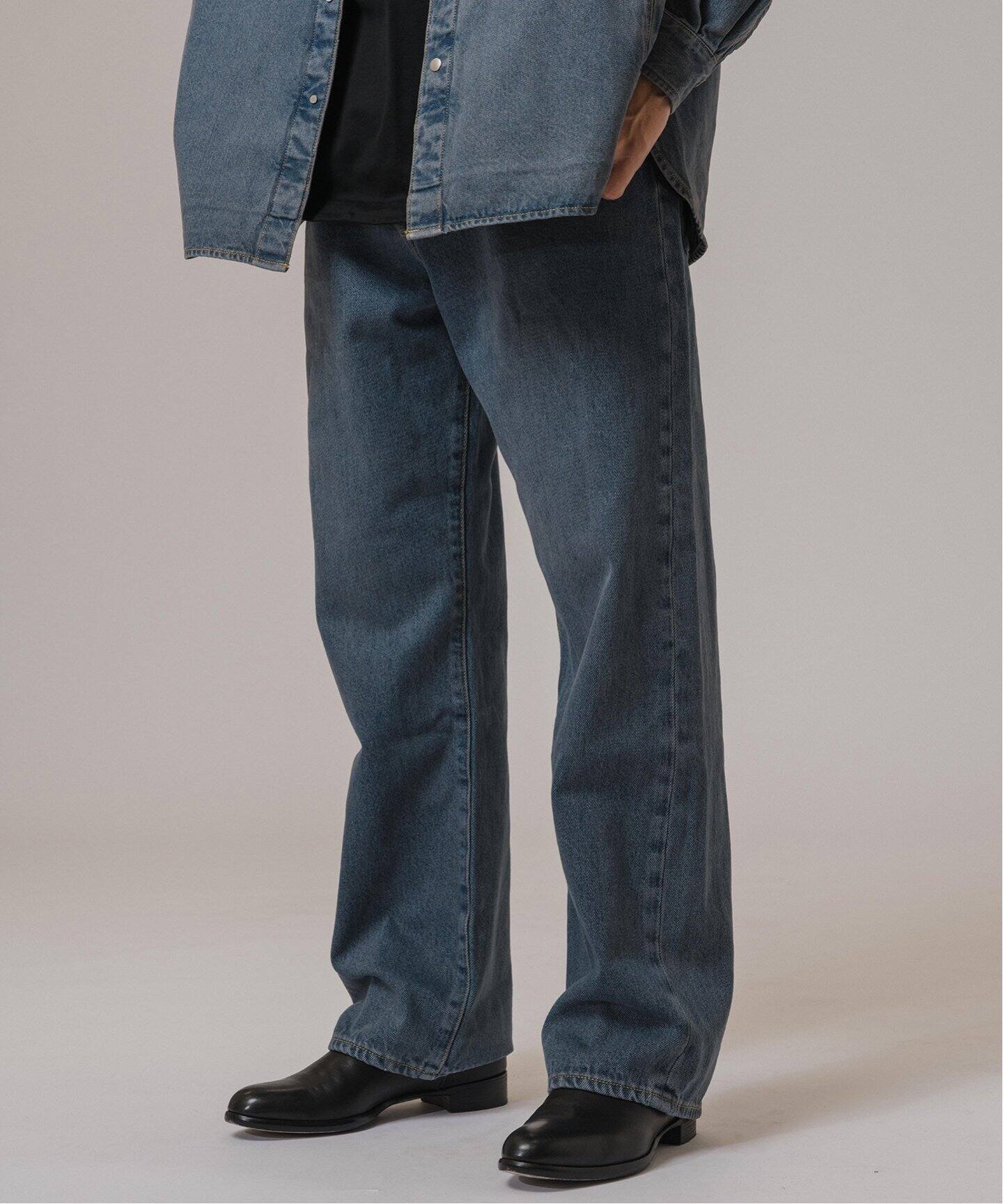 LE JEAN DE EDIFICE 12.5オンス ユーロストレートデニム（デニムパンツ