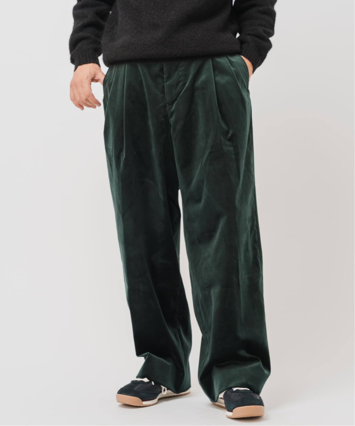 E.PONTOGLIO VELVET バギー パンツ（その他パンツ）｜EDIFICE 