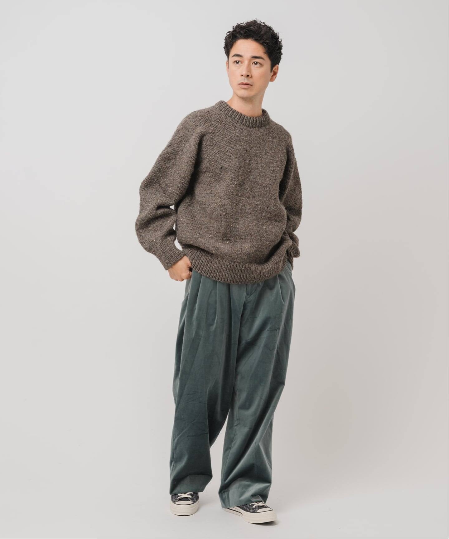 E.PONTOGLIO VELVET バギー パンツ（その他パンツ）｜EDIFICE