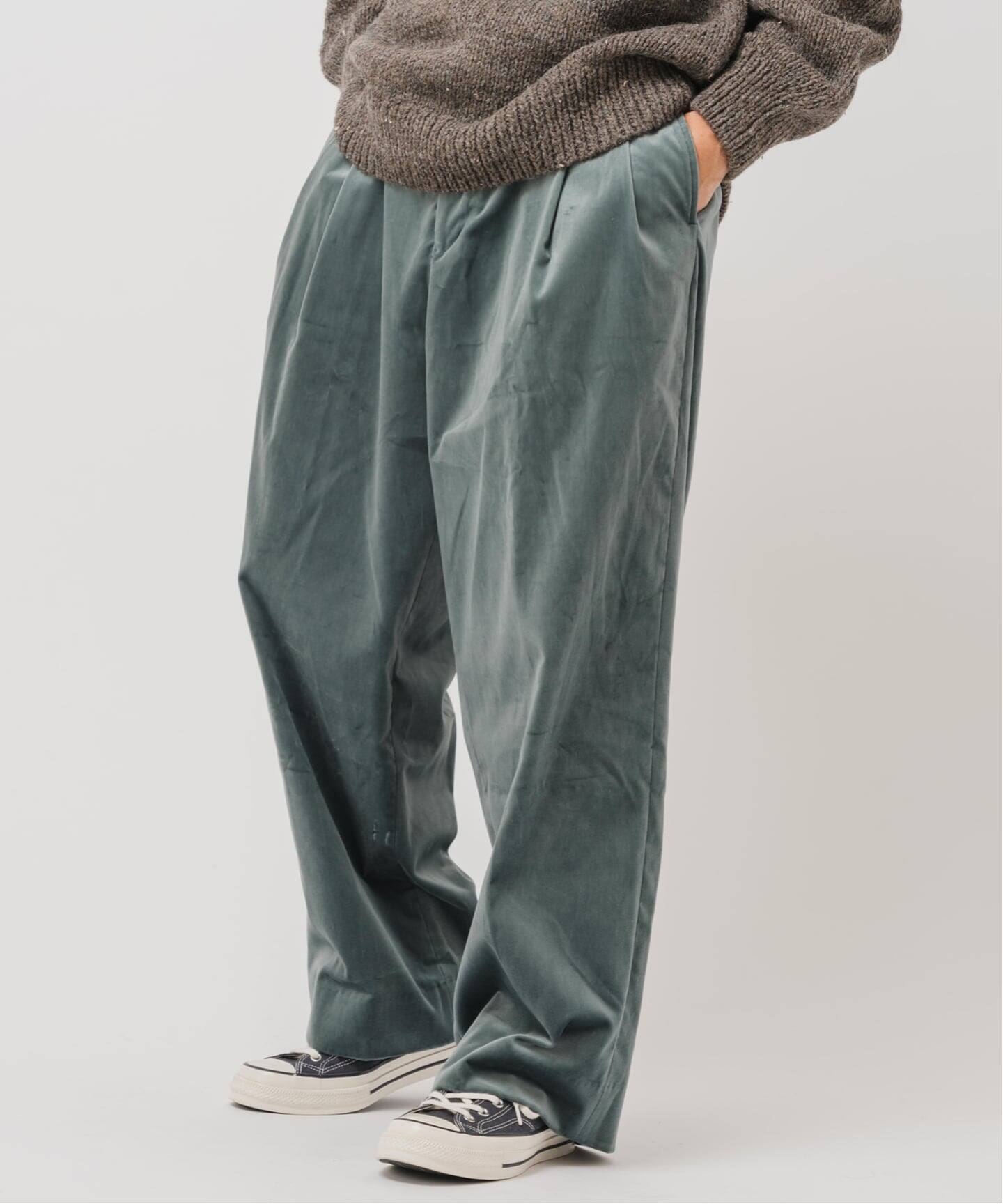 E.PONTOGLIO VELVET バギー パンツ（その他パンツ）｜EDIFICE 