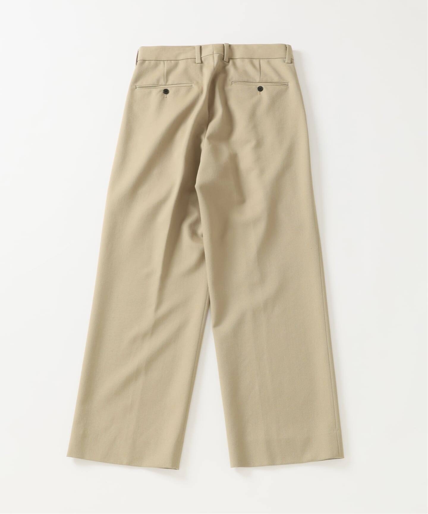 VISTO ギャバ 2プリーツ パンツ【セットアップ着用可】（スラックス