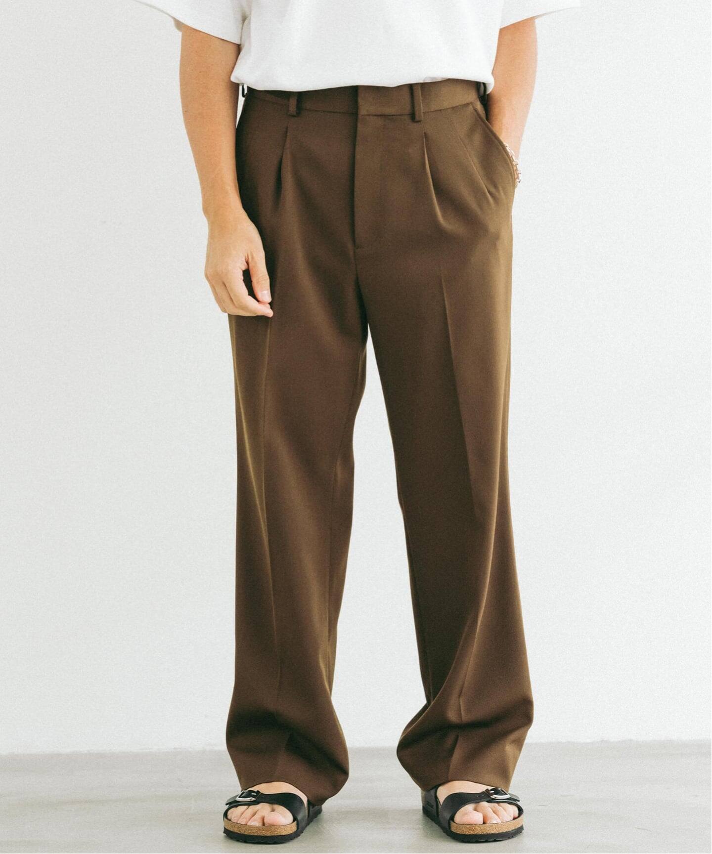 ウールドビー カルゼ パンツ（スラックス）｜EDIFICE（エディフィス