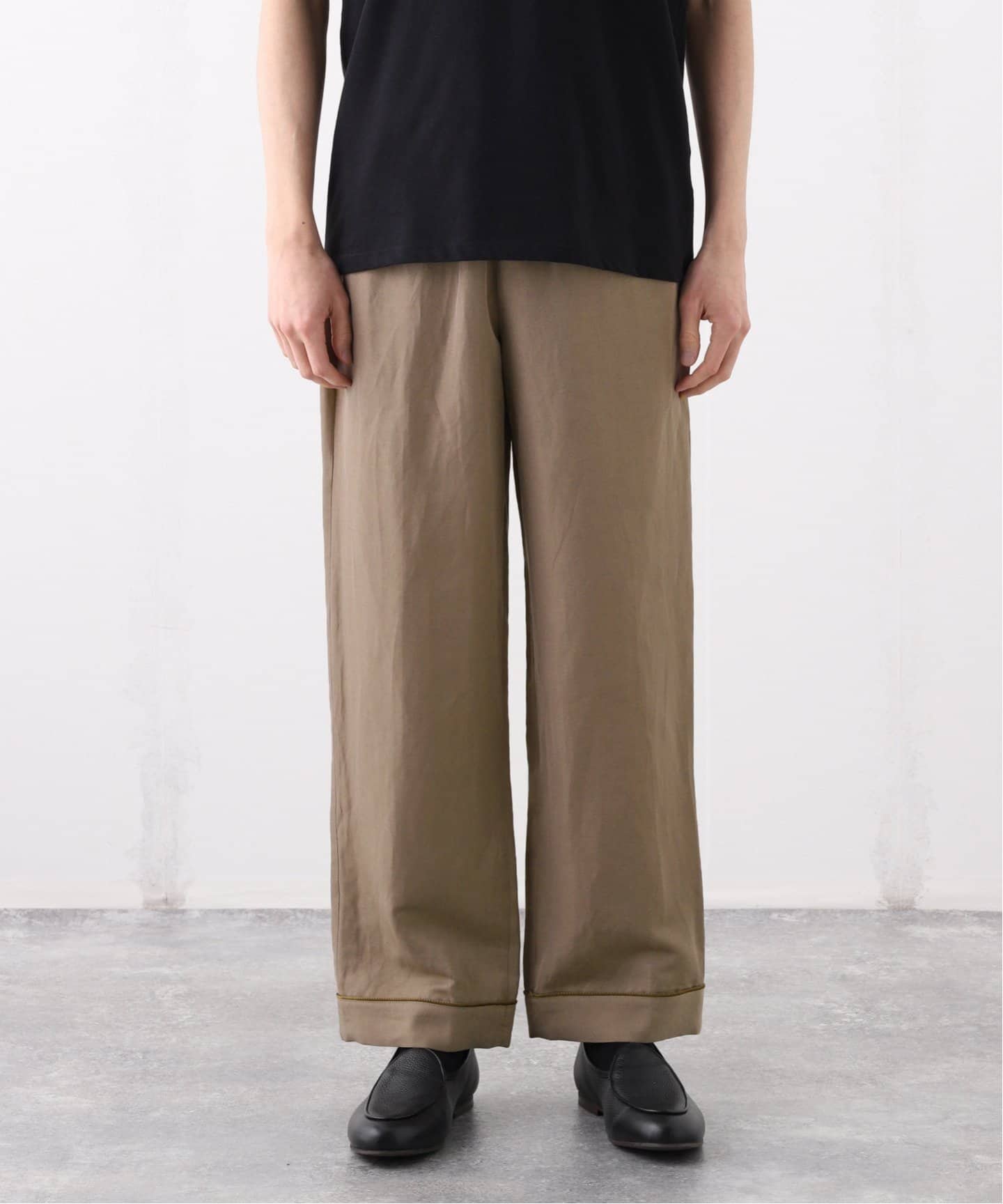 L'Appartement COUTURE D'ADAM イージーパンツ 38 COUTURE D'ADAM(クチュール ド アダム)｜【予約販売】グリッター
