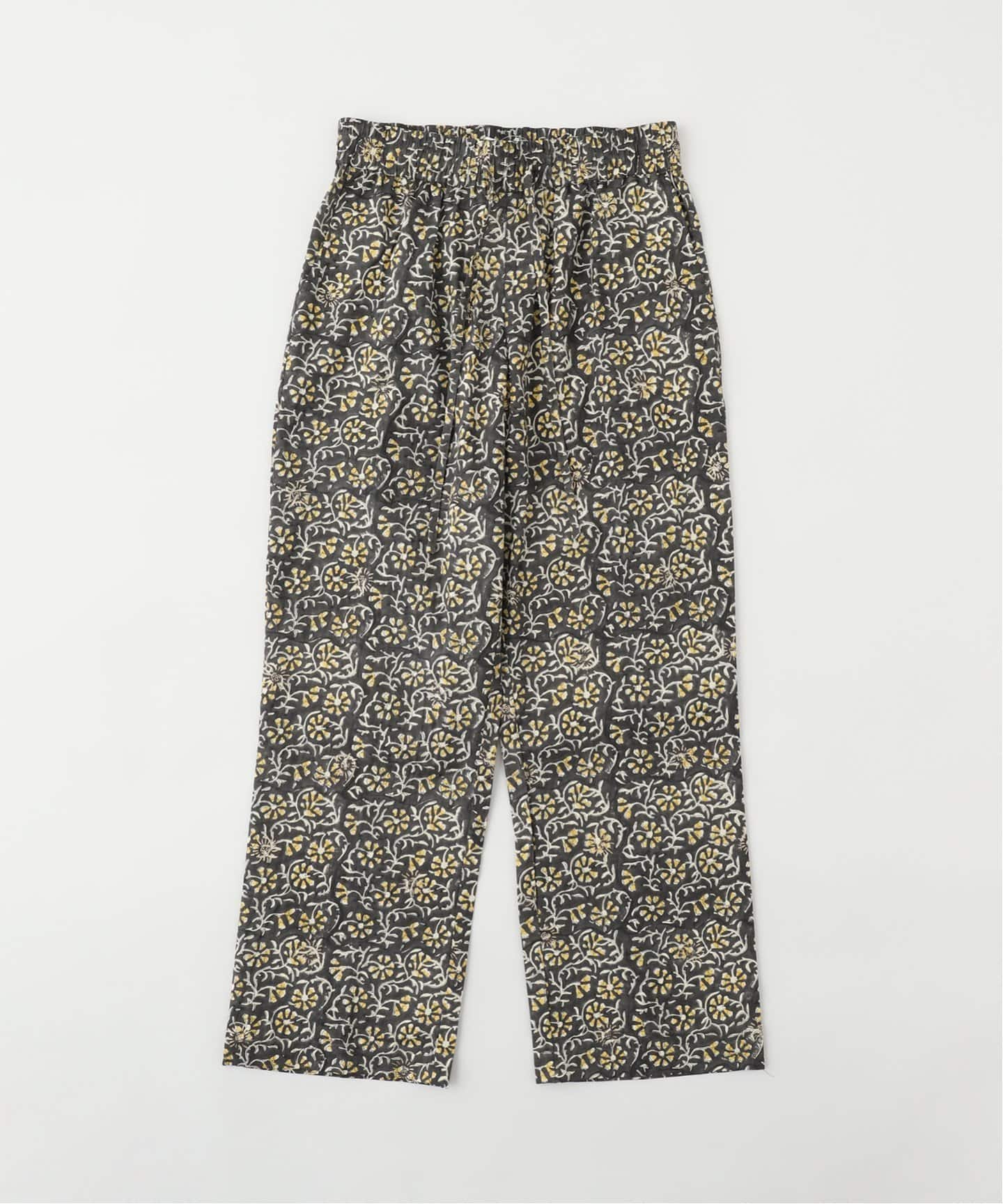 COUTURE D'ADAM (クチュール ド アダム) Block Print Trousers