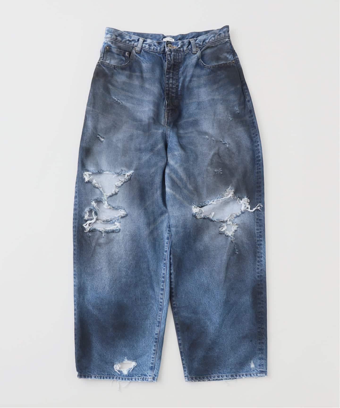 INSCRIRE (アンスクリア) Baggy 5 Pocket Broken デニム（デニム