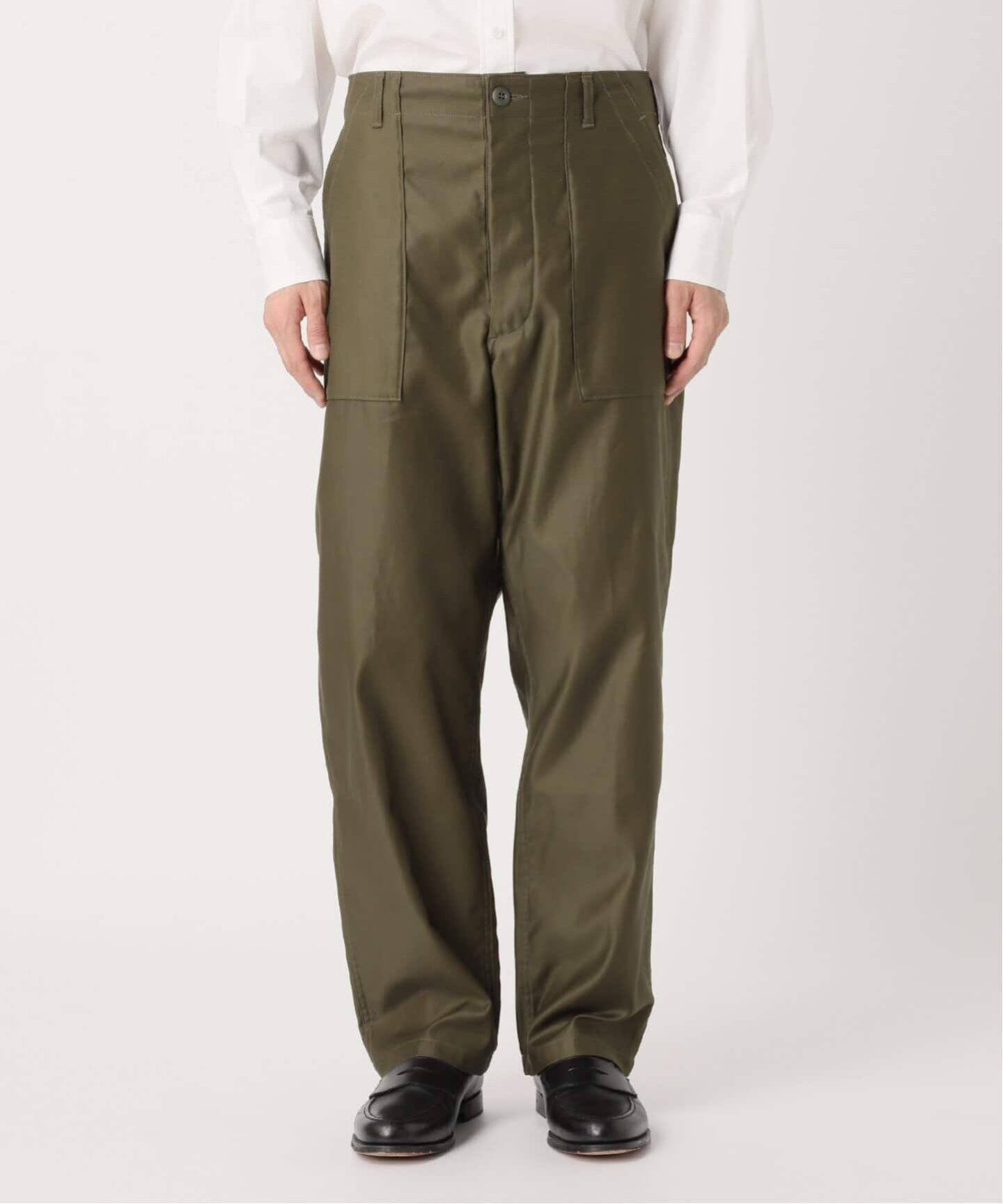 CIOTA for EDIFICE 別注 スビンコットン モールスキン ベイカーパンツ 