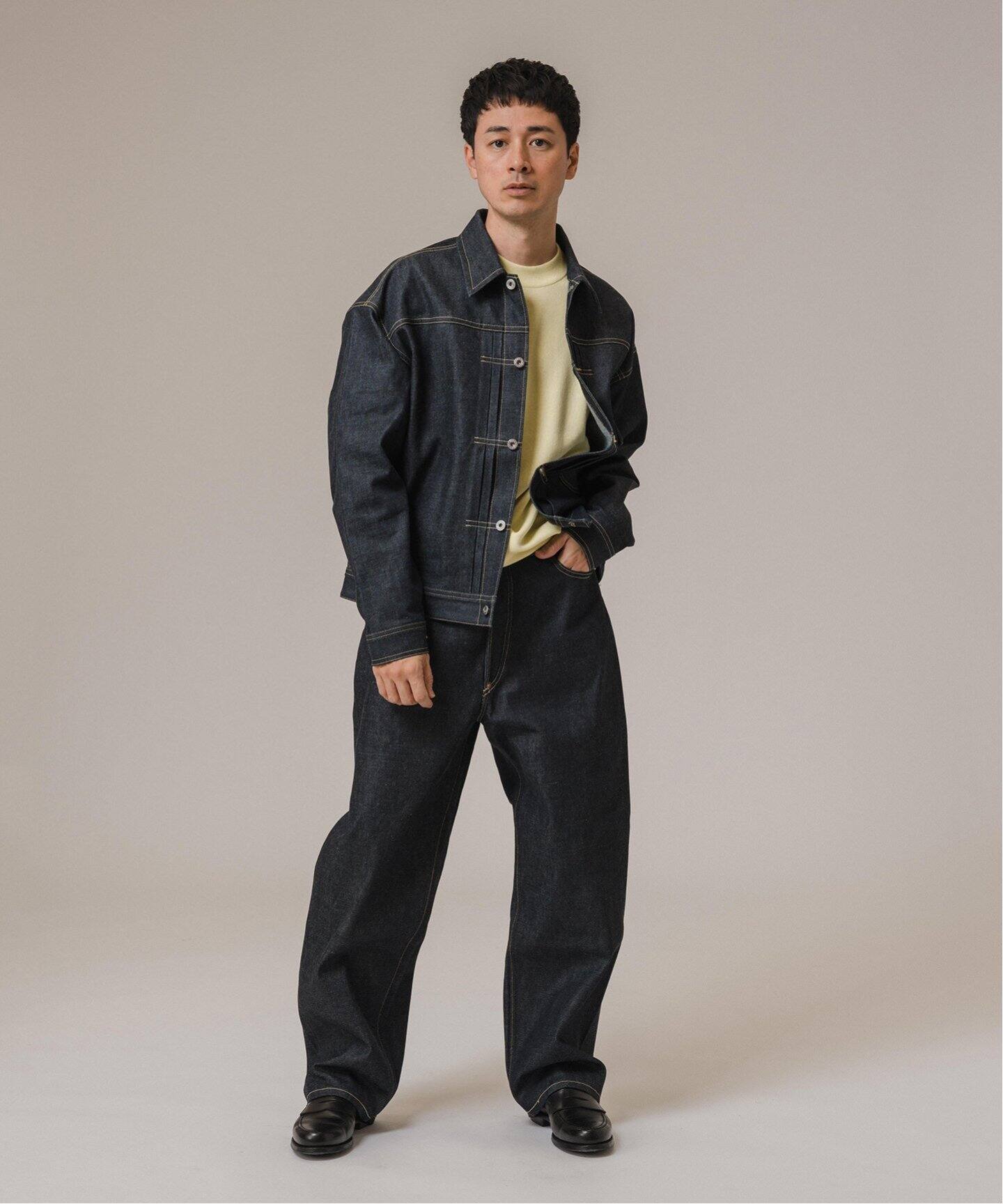 Lee for BOUCLE 別注 カウボーイバギーパンツ リジッド（デニムパンツ 