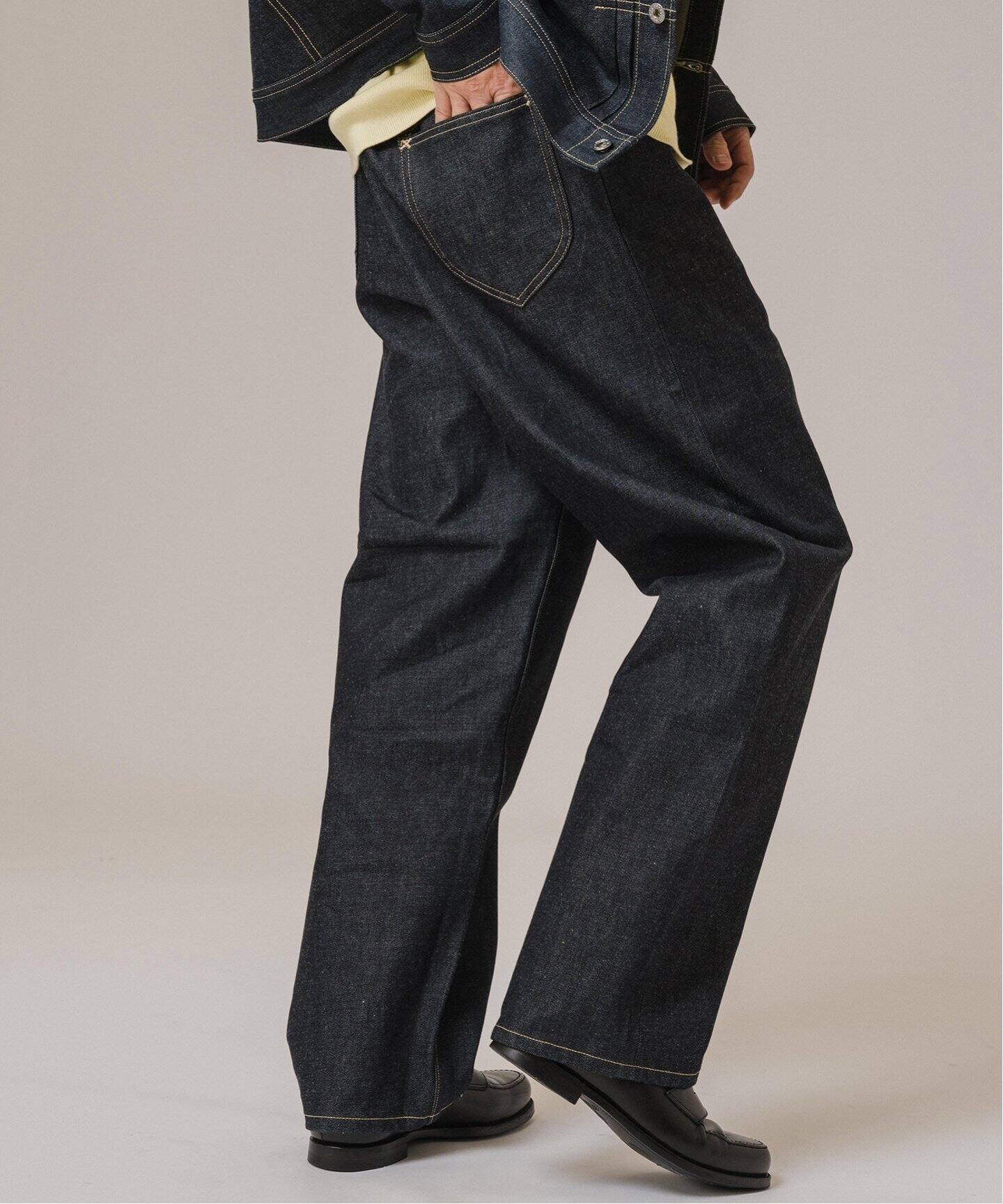 Lee for BOUCLE 別注 カウボーイバギーパンツ リジッド（デニムパンツ 