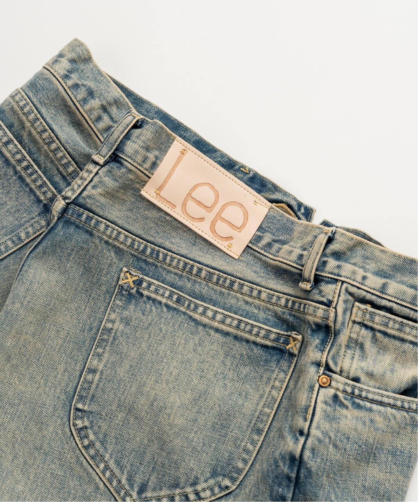 Lee for BOUCLE 別注 カウボーイバギーパンツ フェード（デニムパンツ 