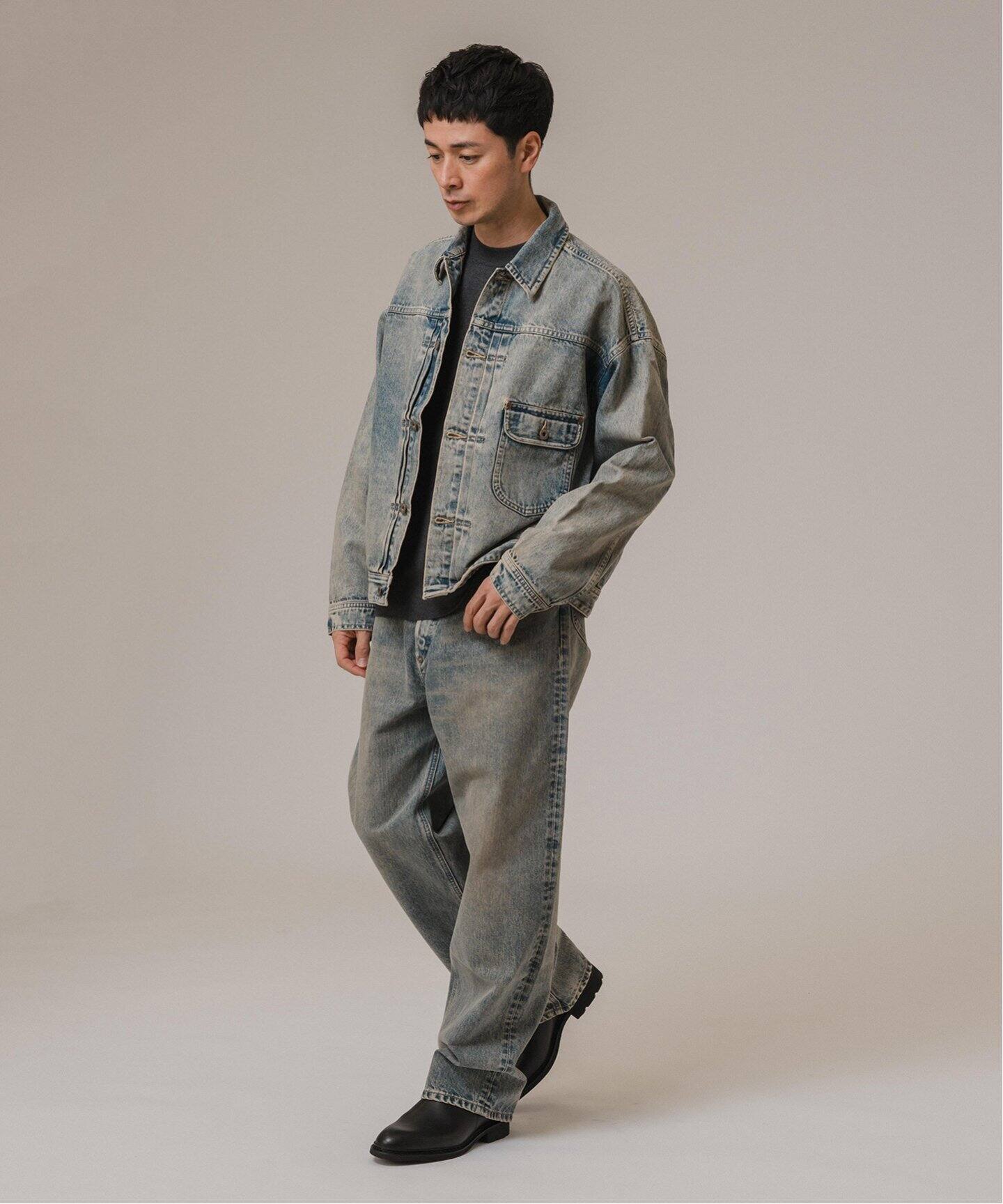 Lee for BOUCLE 別注 カウボーイバギーパンツ フェード（デニムパンツ 