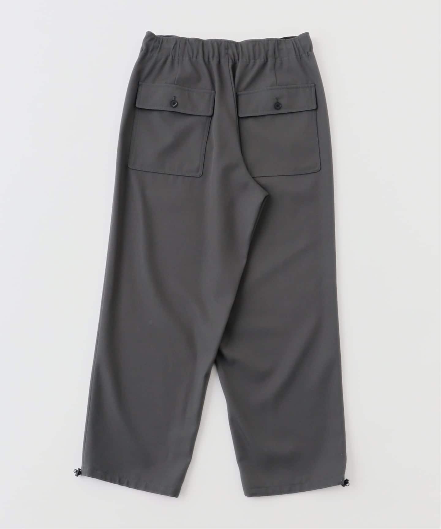 【ATON】BACK SATIN BASIC PANTS エイトン　パンツ ATON Back Satin Field Cargo Pants | 大阪心斎橋のメンズ洋服の