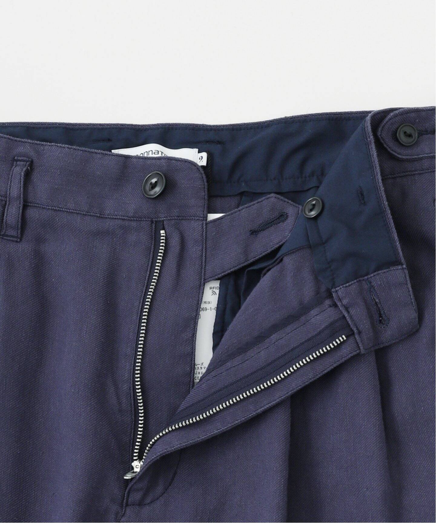 nonnative (ノンネイティブ) OFFICER CHINO TROUSERS Li/Ac TWILL  