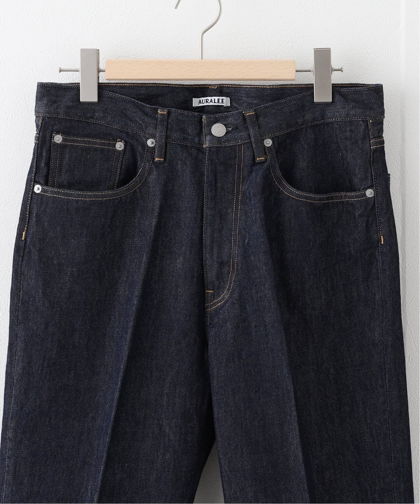 AURALEE (オーラリー) HARD TWIST DENIM 5P PANTS A00P01DM（デニム 