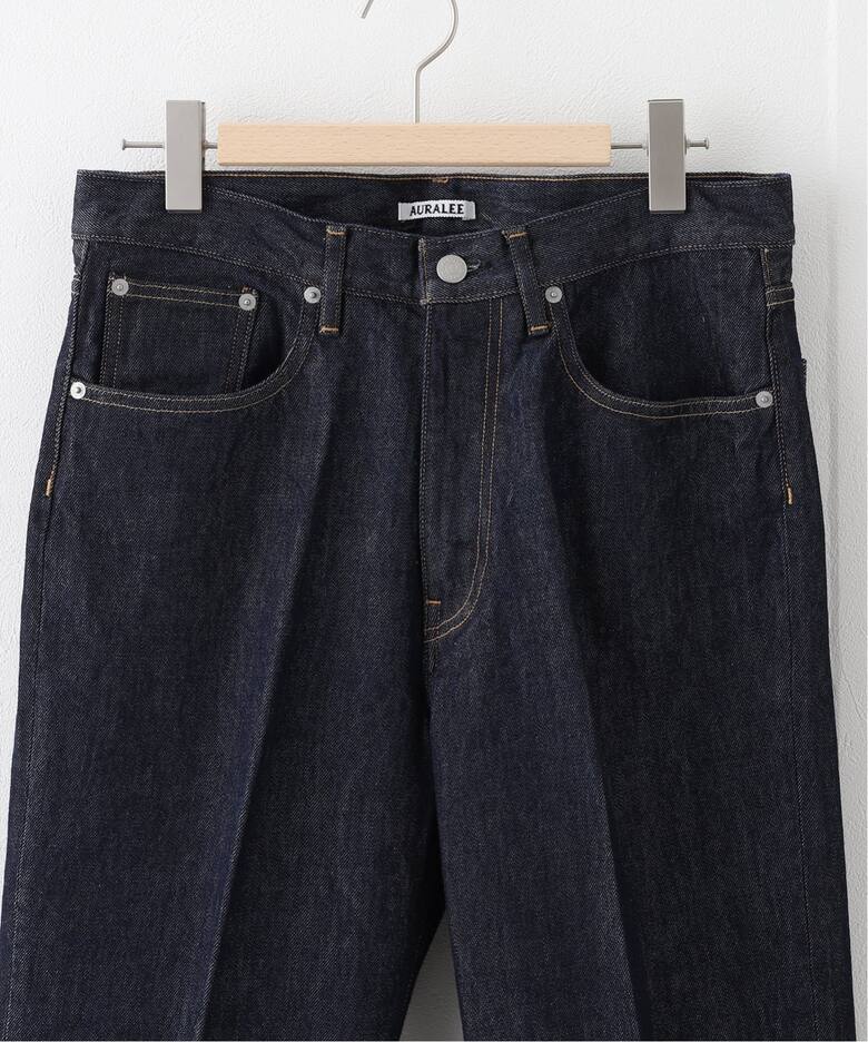 AURALEE (オーラリー) HARD TWIST DENIM 5P PANTS A00P01DM（デニム 