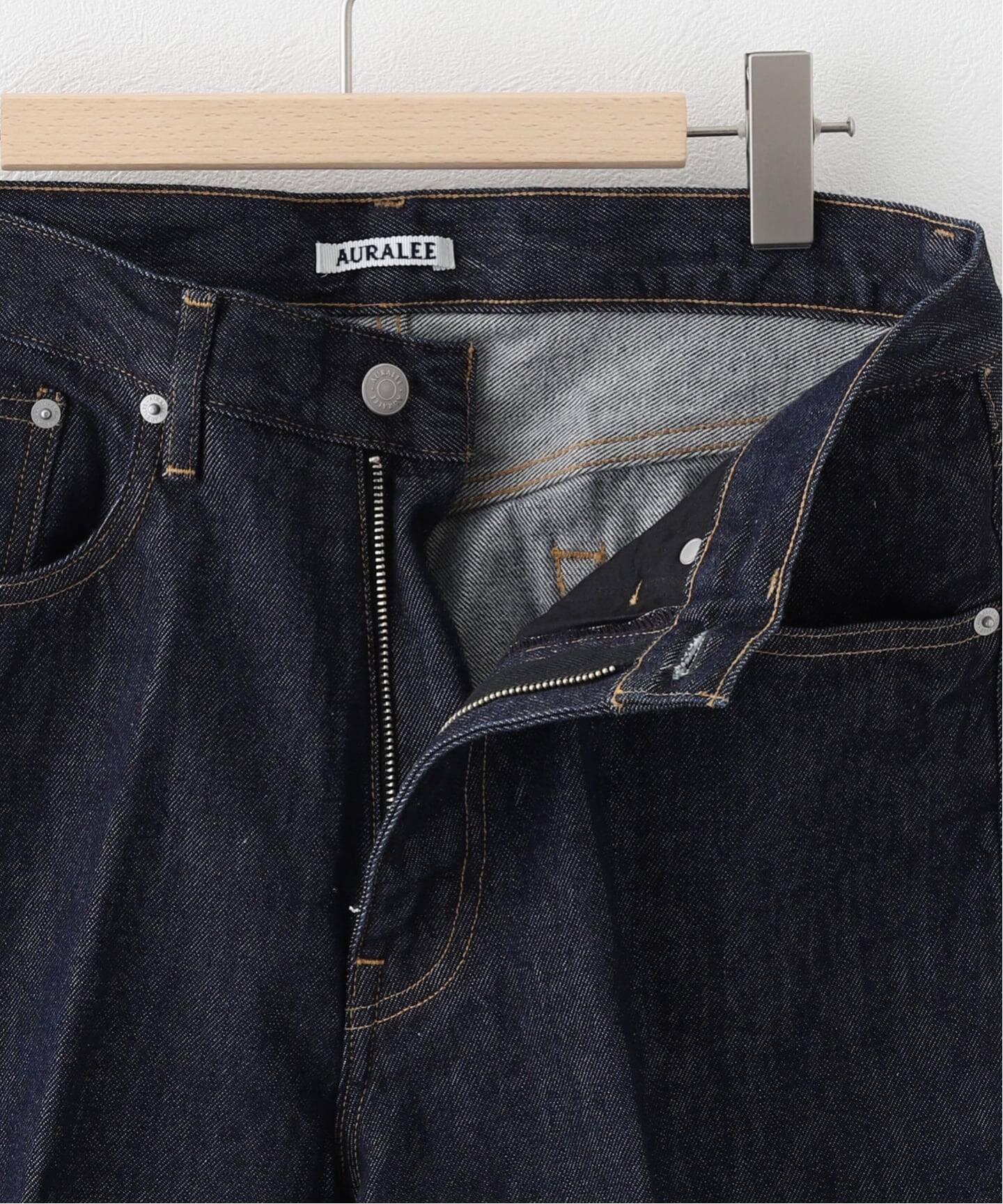 AURALEE (オーラリー) HARD TWIST DENIM 5P PANTS A00P01DM(デニム AURALEE (オーラリー) HARD TWIST DENIM 5P PANTS A00P01DM(デニム