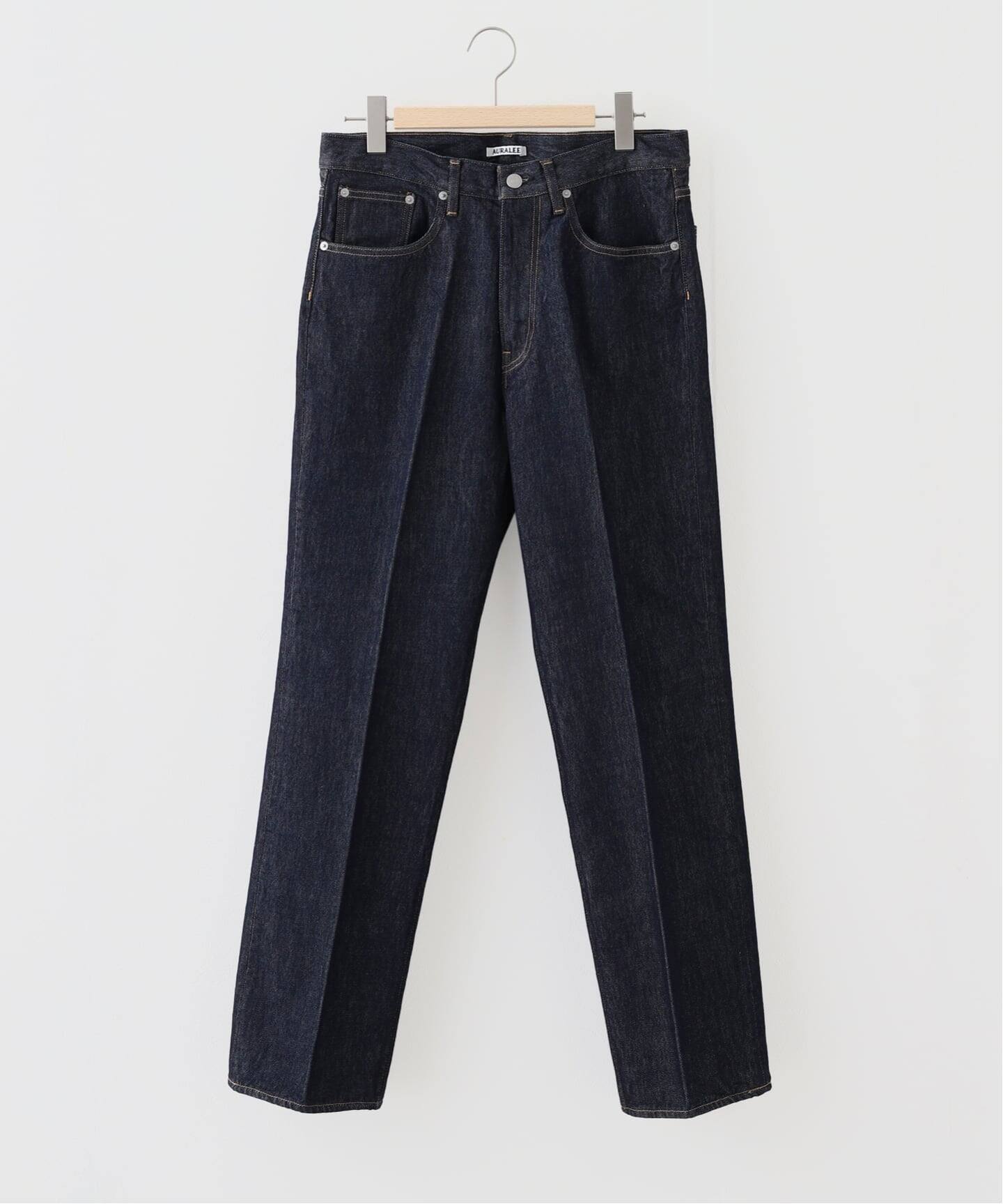 AURALEE (オーラリー) HARD TWIST DENIM 5P PANTS A00P01DM（デニム 