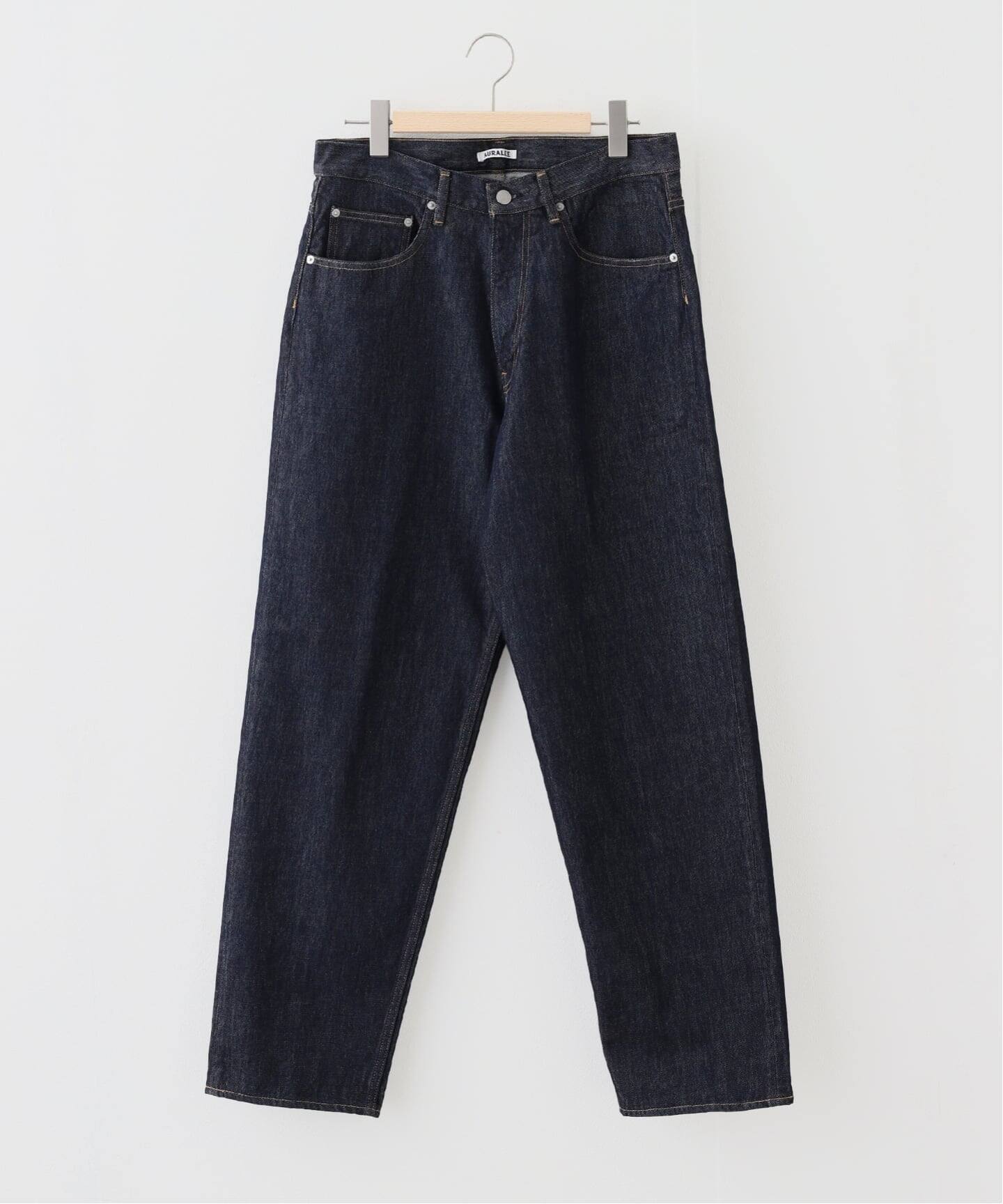 AURALEE (オーラリー) HARD TWIST DENIM WIDE PANTS A00P03DM（デニム 
