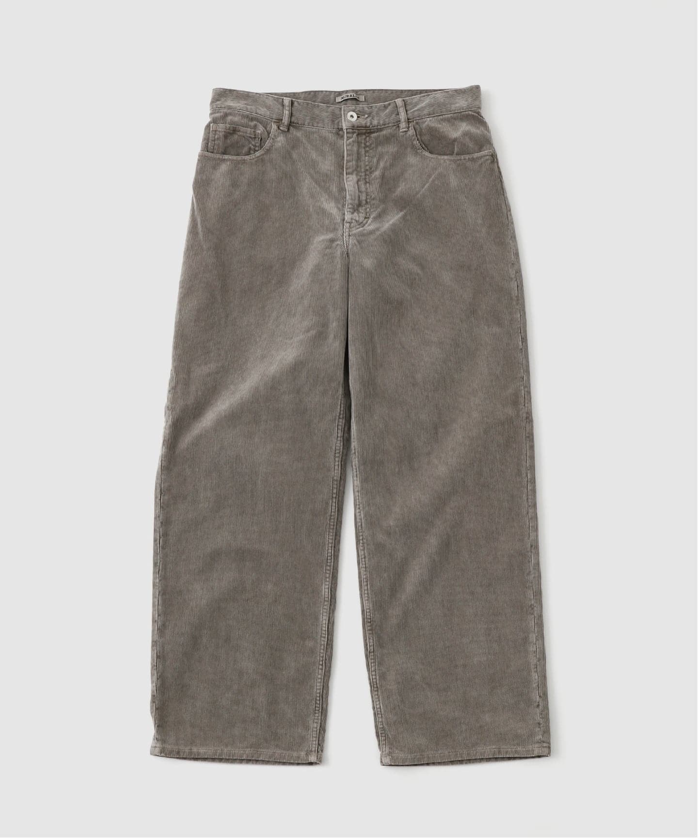 AURALEE (オーラリー) PIGMENT DYED FINX CORDUROY WIDE A25AP02FC