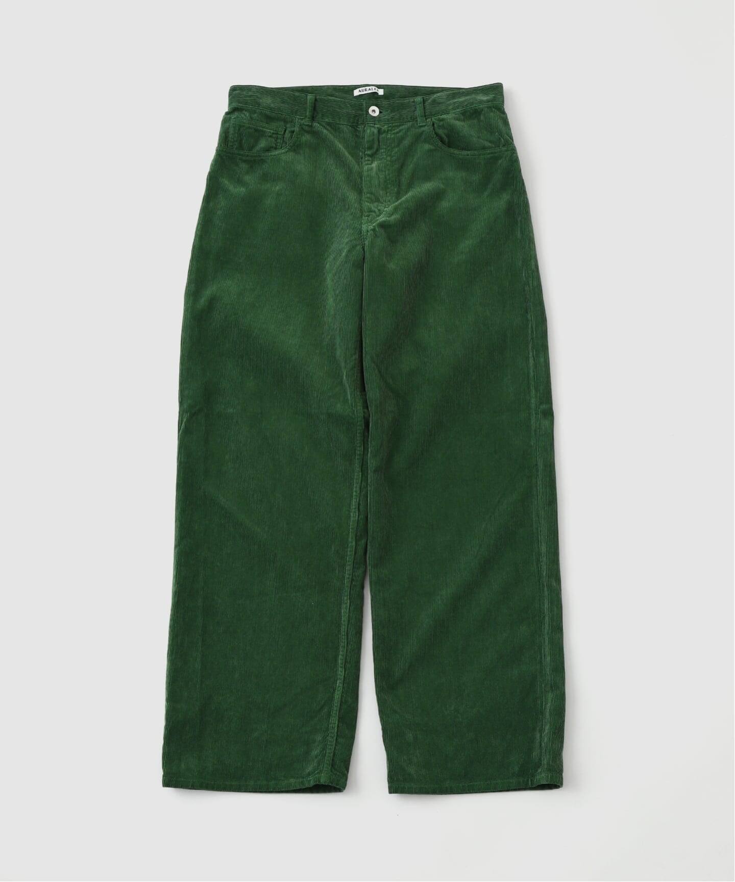 サイズ3 AURALEE PIGMENT DYED CORDUROY PANTS AURALEE PIGMENT DYED CORDUROY PANTS サイズ3 - メルカリ