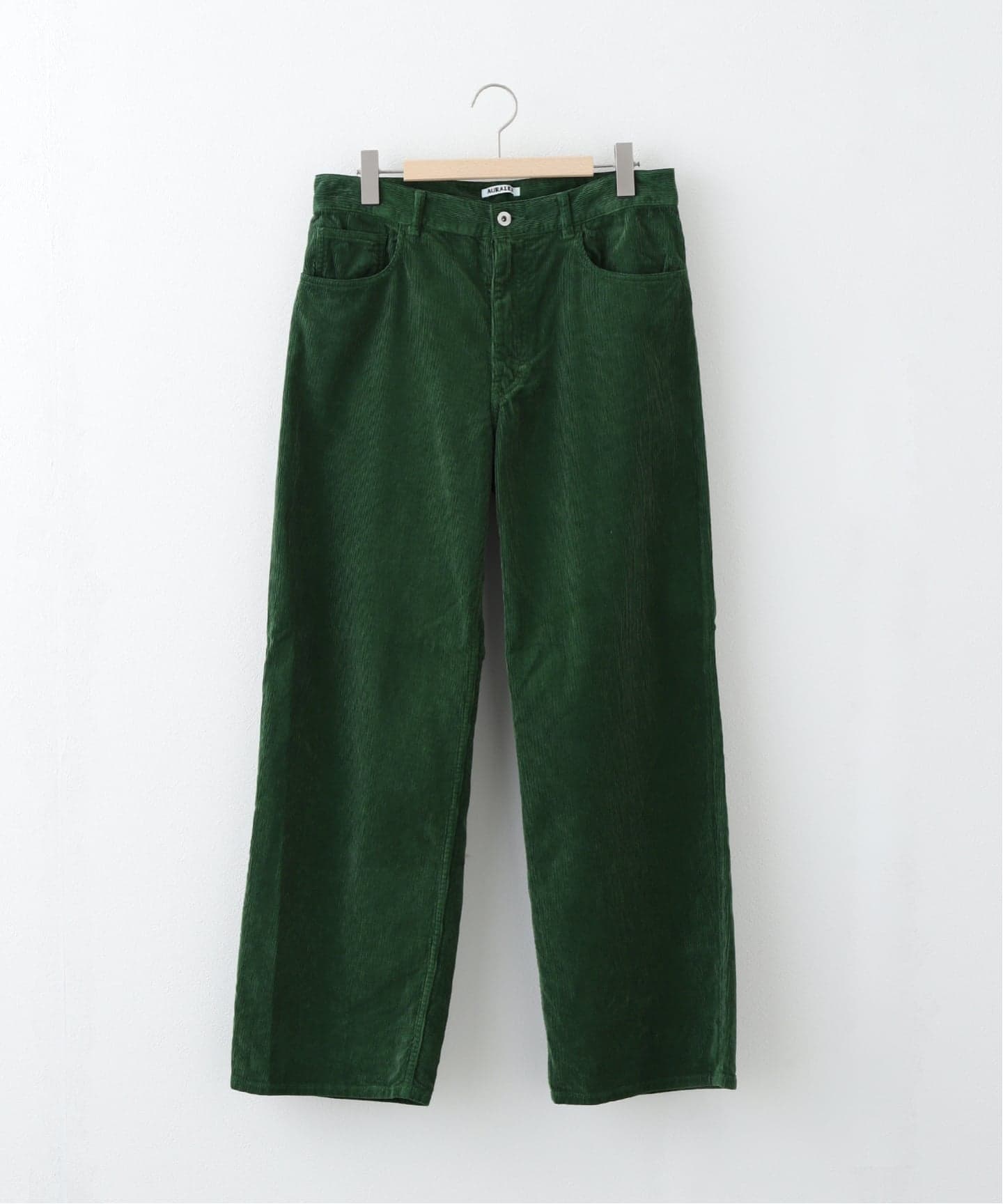 AURALEE (オーラリー) PIGMENT DYED FINX CORDUROY WIDE