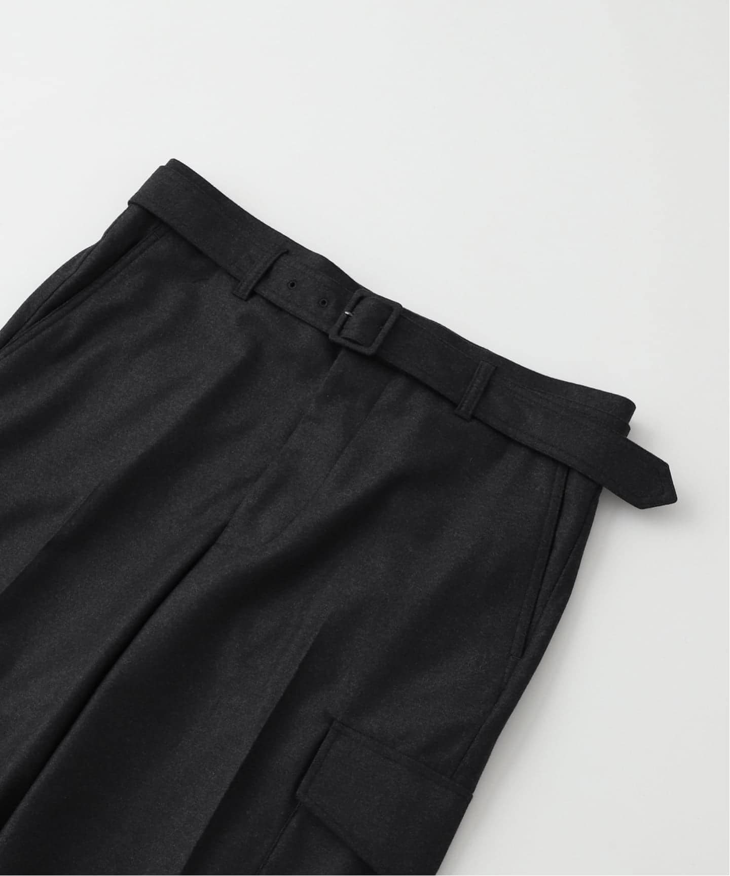 AURALEE オーラリー ウールカシミアフランネルスラックス サイズ5 AURALEE オーラリー ウールカシミアフランネルスラックス サイズ5