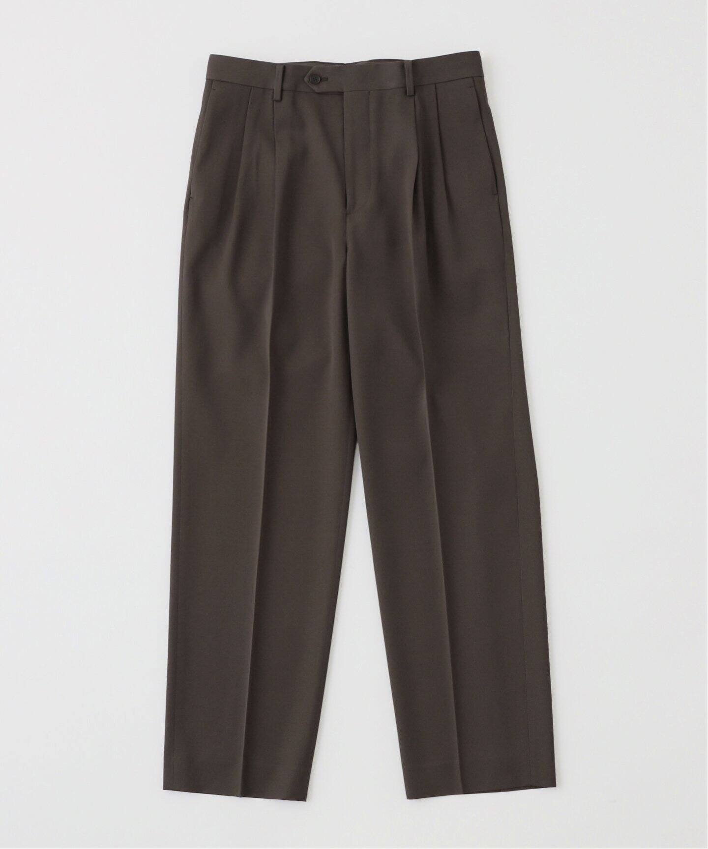 AURALEE (オーラリー) LIGHT WOOL MAX GABARDINE 2TUCK スラックス  