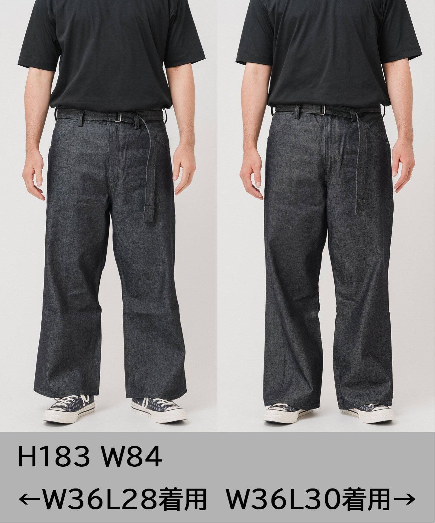 LEVI'S(R)/リーバイス(R) 別注 TWISTED BELTED デニムパンツ (L28