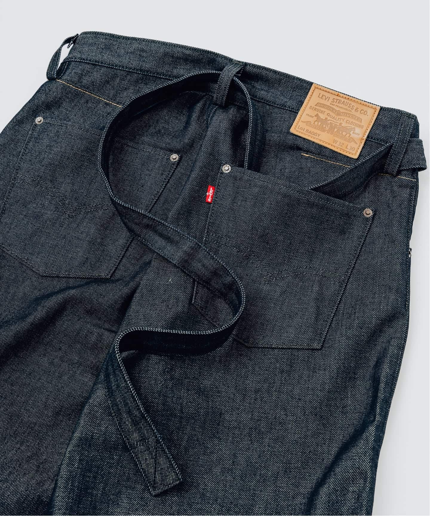 【良品】 LEVI’S EDIFICE 別注 デニムパンツ 517 W33 黒 別注リーバイス(R)】新作517ブラックで魅せるニューデニム