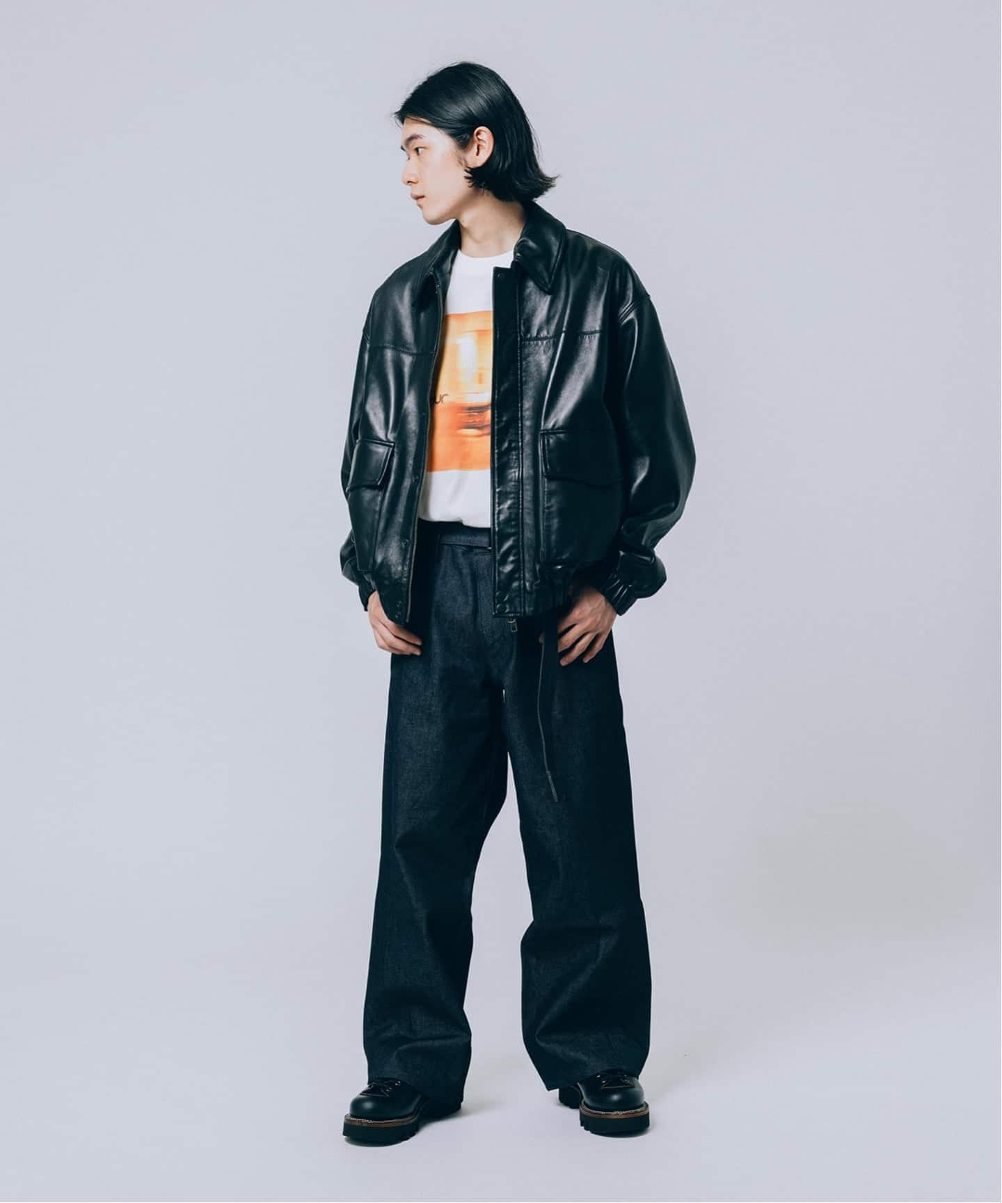 LEVI'S(R)/リーバイス(R) 別注 TWISTED BELTED デニムパンツ (L30