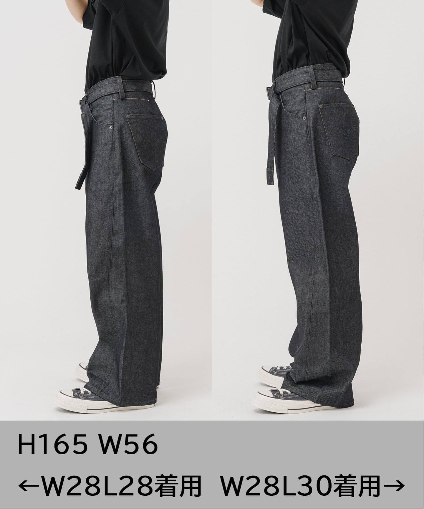 LEVI'S(R)/リーバイス(R) 別注 TWISTED BELTED デニムパンツ (L30