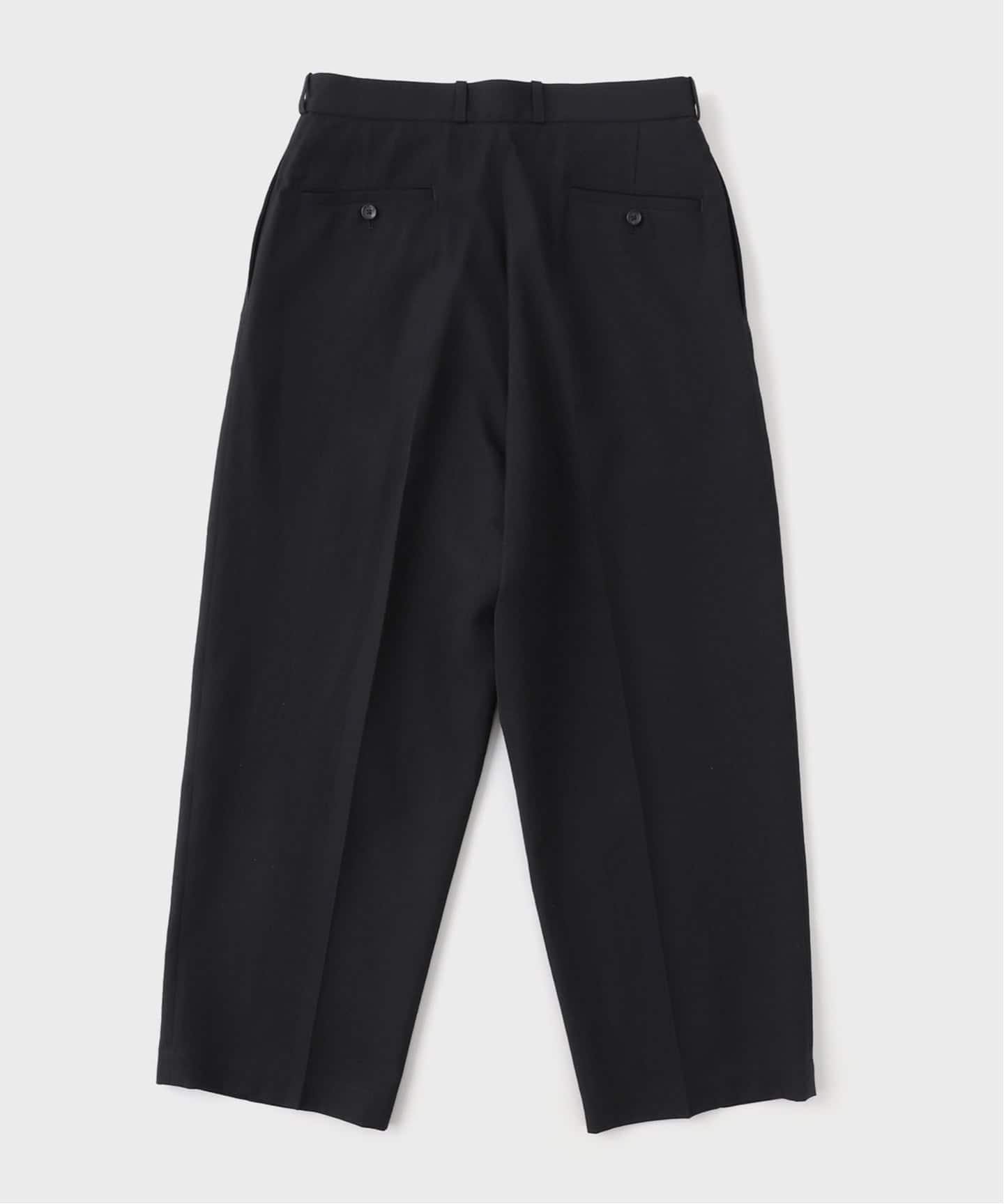 blurhms ブラームス WOOL GABARDINE SLACKS blurhms(ブラームス) Wool Gabardine Trousers（スラックス）｜EDIFICE
