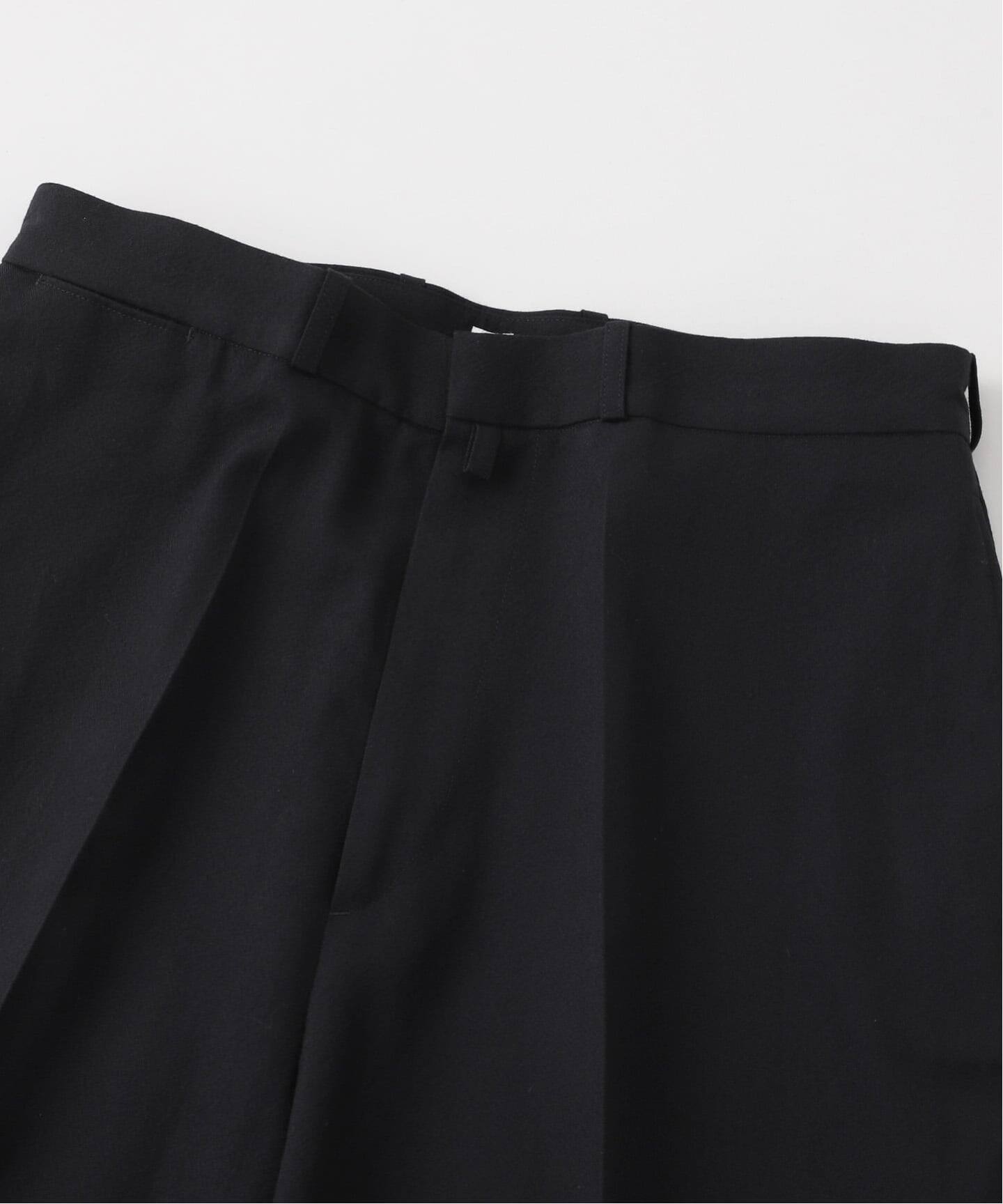blurhms(ブラームス) Wool Gabardine Trousers（スラックス）｜EDIFICE
