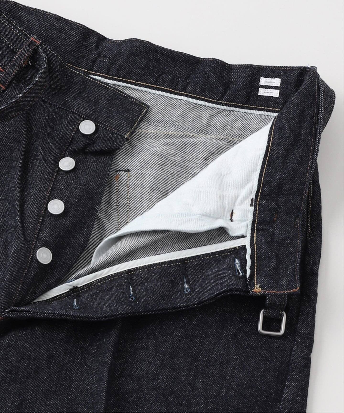 blurhms(ブラームス) 12.9oz Denim Narrow Belted パンツ（デニム