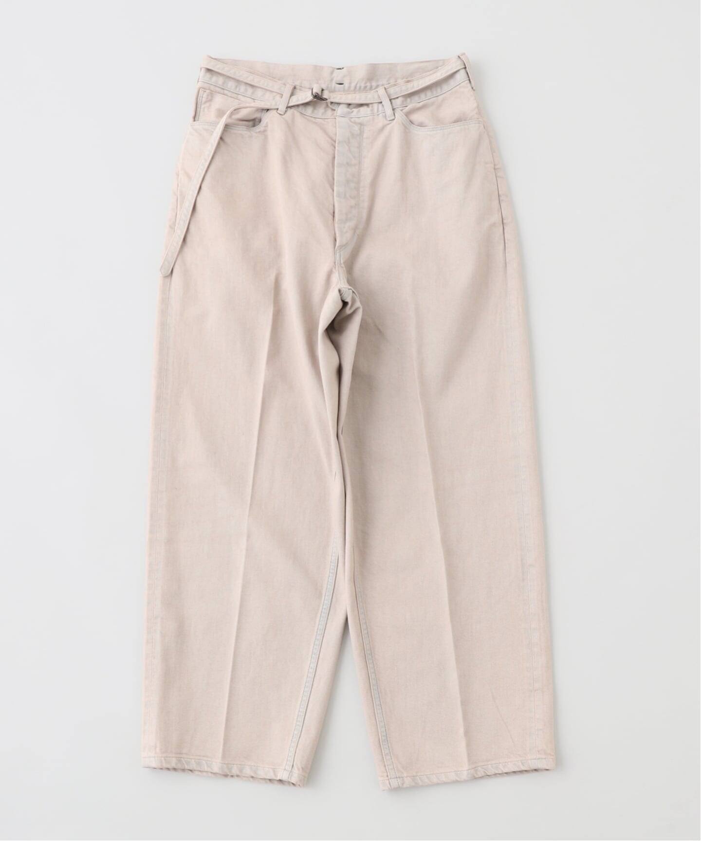 blurhms(ブラームス) 12.9oz Denim Narrow Belted パンツ（デニム
