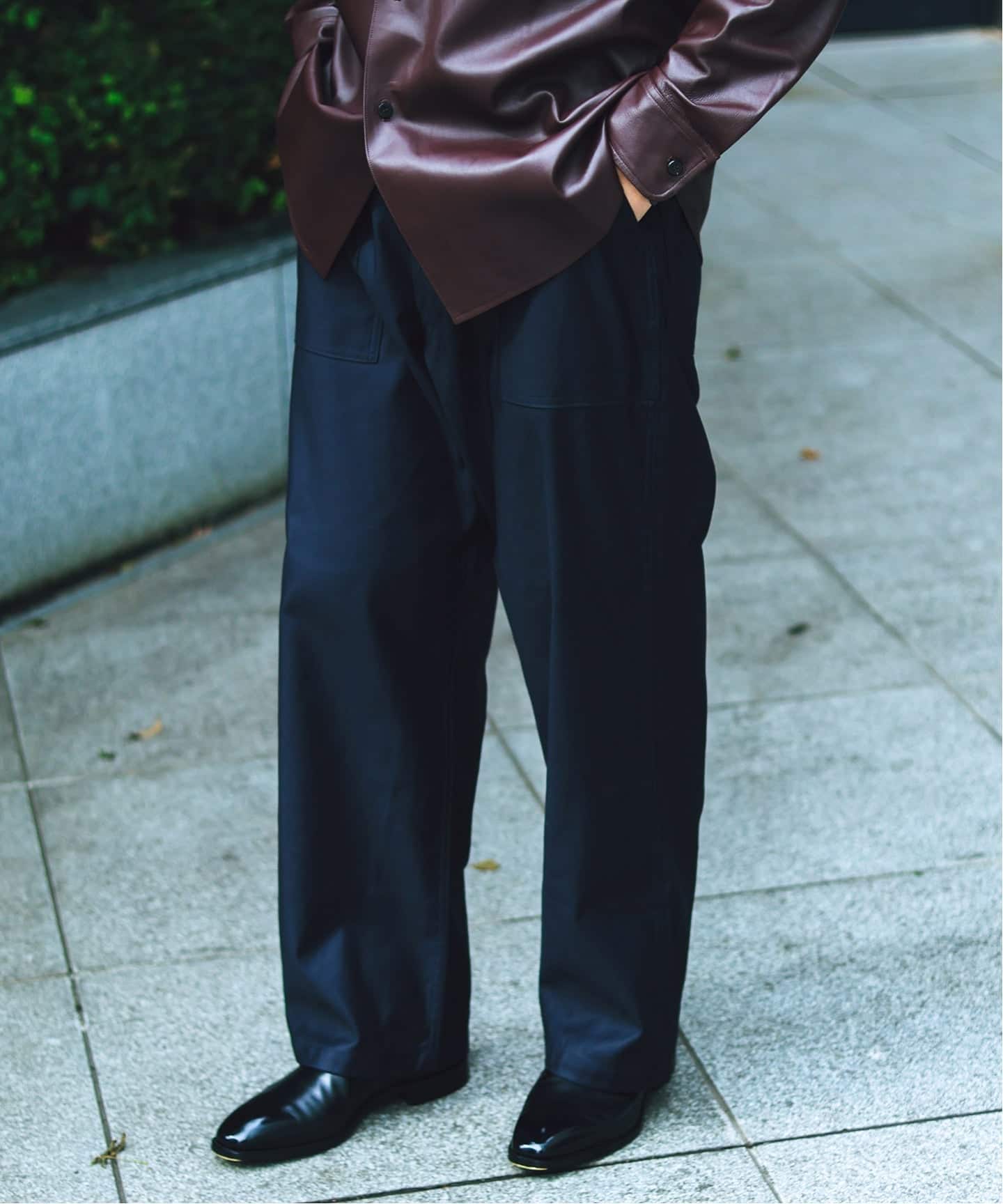 CIOTA for EDIFICE 別注 スビンコットン モールスキン ベイカー