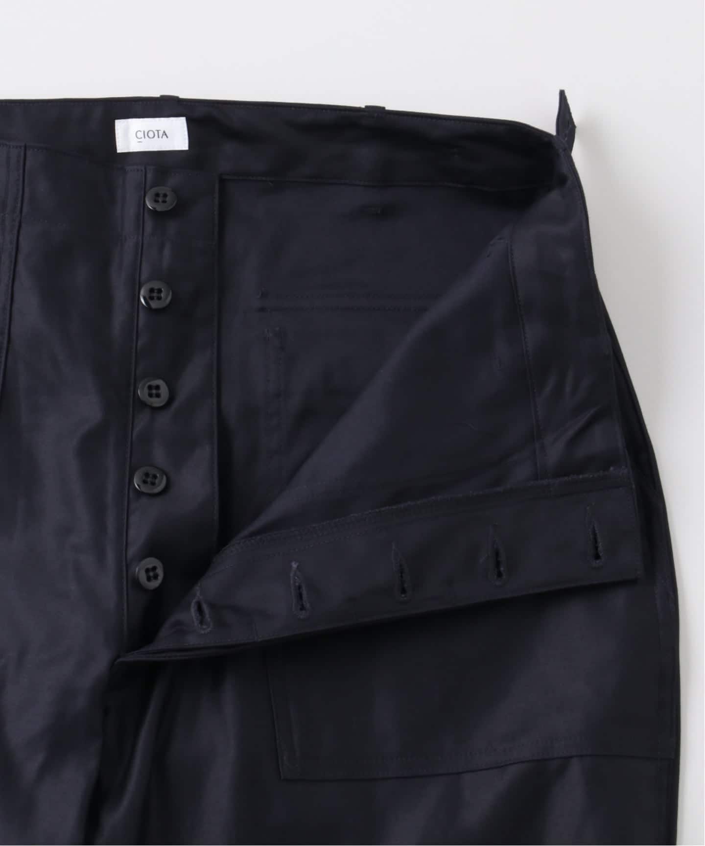 CIOTA for EDIFICE 別注 スビンコットン モールスキン ベイカー