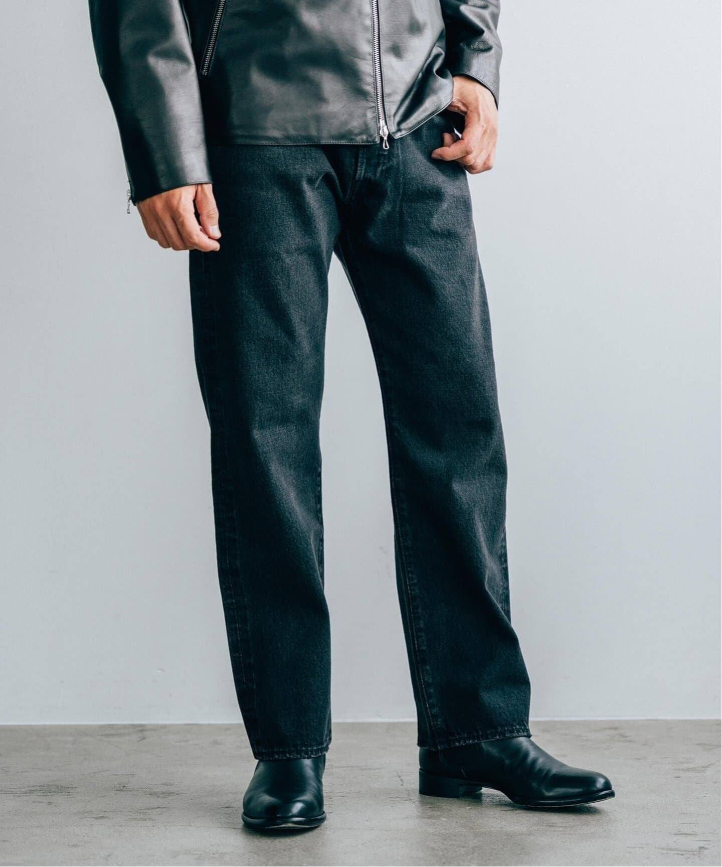 LEVI'S(R)/リーバイス(R) 別注 BIG E 501(R) BLACK L28（デニム