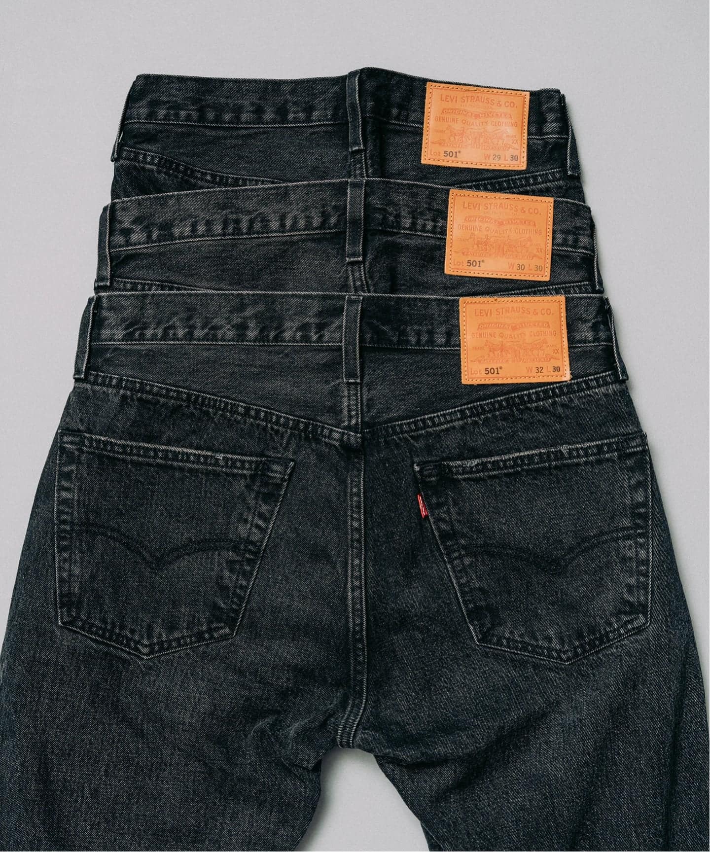 LEVI'S(R)/リーバイス(R) 別注 BIG E 501(R) BLACK L30（デニム