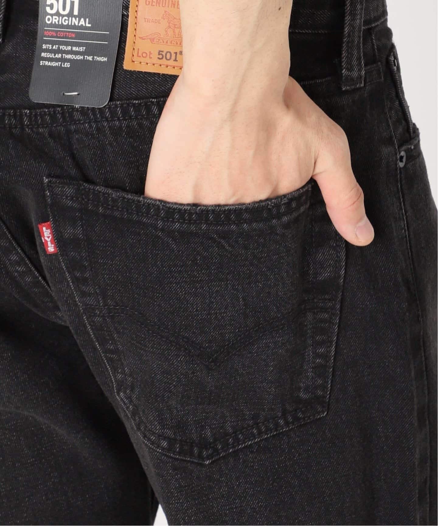 再入荷》LEVI'S(R)/リーバイス(R) 別注 BIG E 501(R) BLACK L30