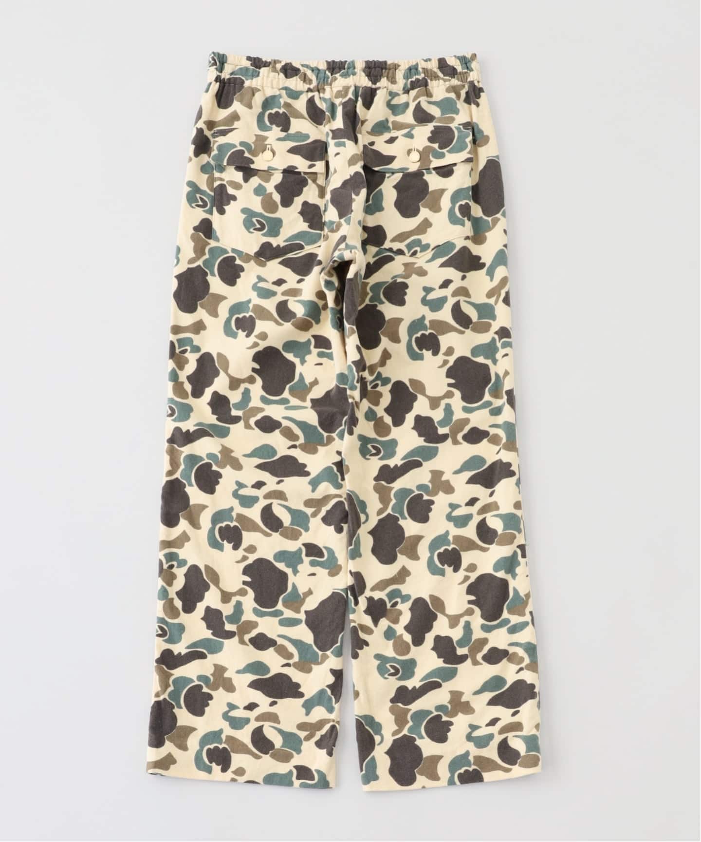 COUTURE D'ADAM (クチュール ド アダム) Camo Baker Easy Trousers