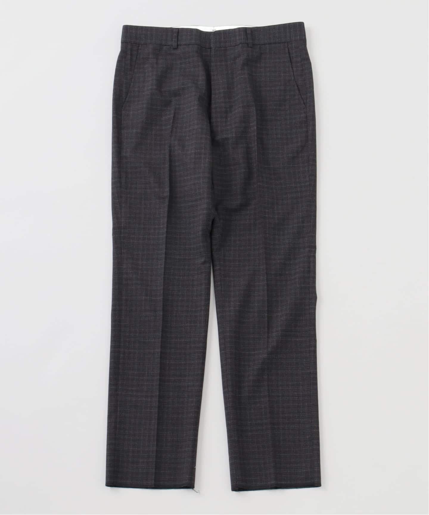 AURALEE (オーラリー) BABY CAMEL FLANNEL TWO-TUCK スラックス