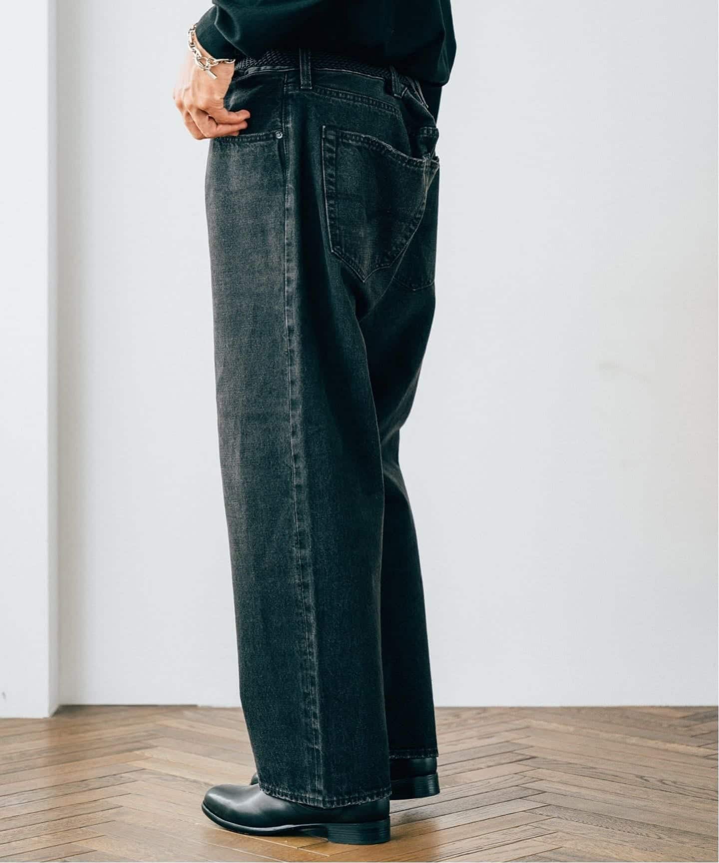 LEVI'S(R)/リーバイス(R) 別注 BIG E 501(R) BLACK L26（デニム