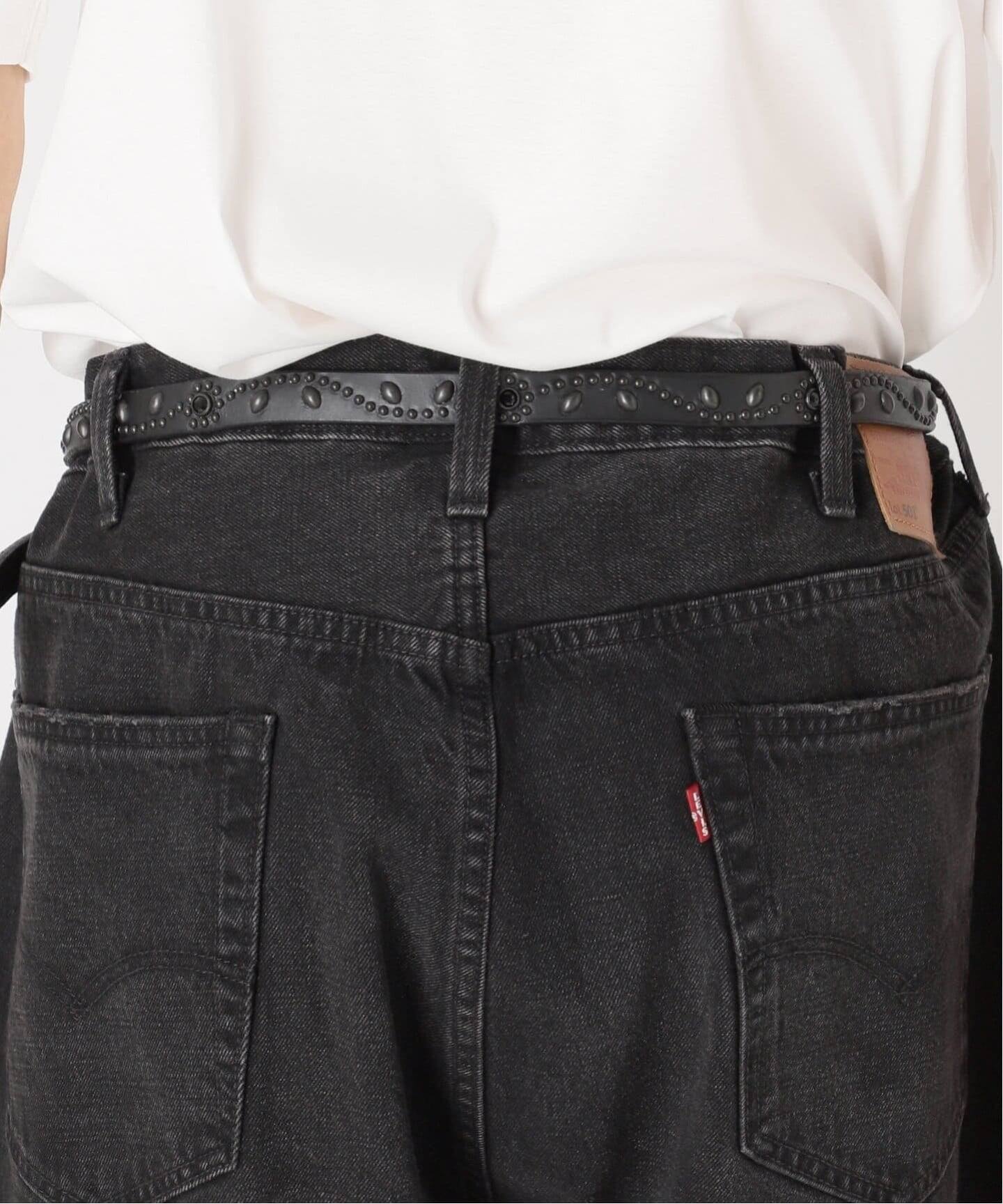 EDIFICE Levi’s BIG E 501(R) BLACK L26 赤耳 エディフィス EDIFICE 《再》Levi's(リーバイス) 30th 別注 BIG