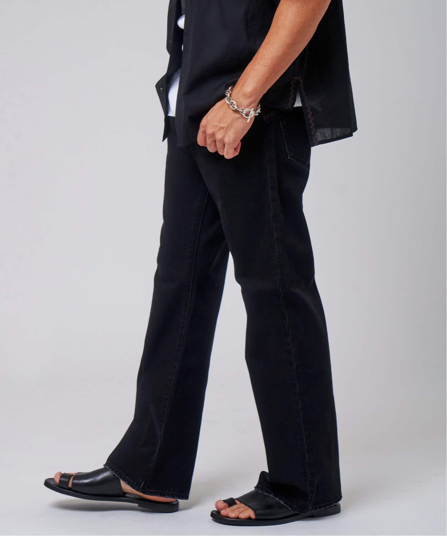 EDIFICE別注 リーバイス　デニムパンツ 517 W42L29 Levi's(リーバイス) 別注 517 TM BLACK L29（デニムパンツ