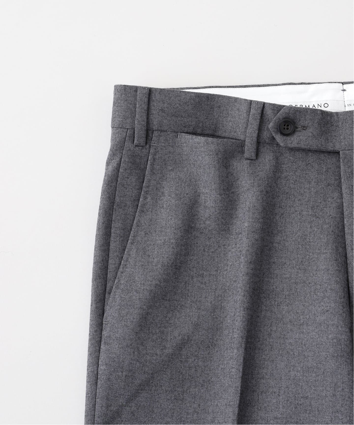 GERMANO for EDIFICE スラックス 48 チェック ダークグレー GERMANO for EDIFICE スラックス 48 チェック ダークグレー