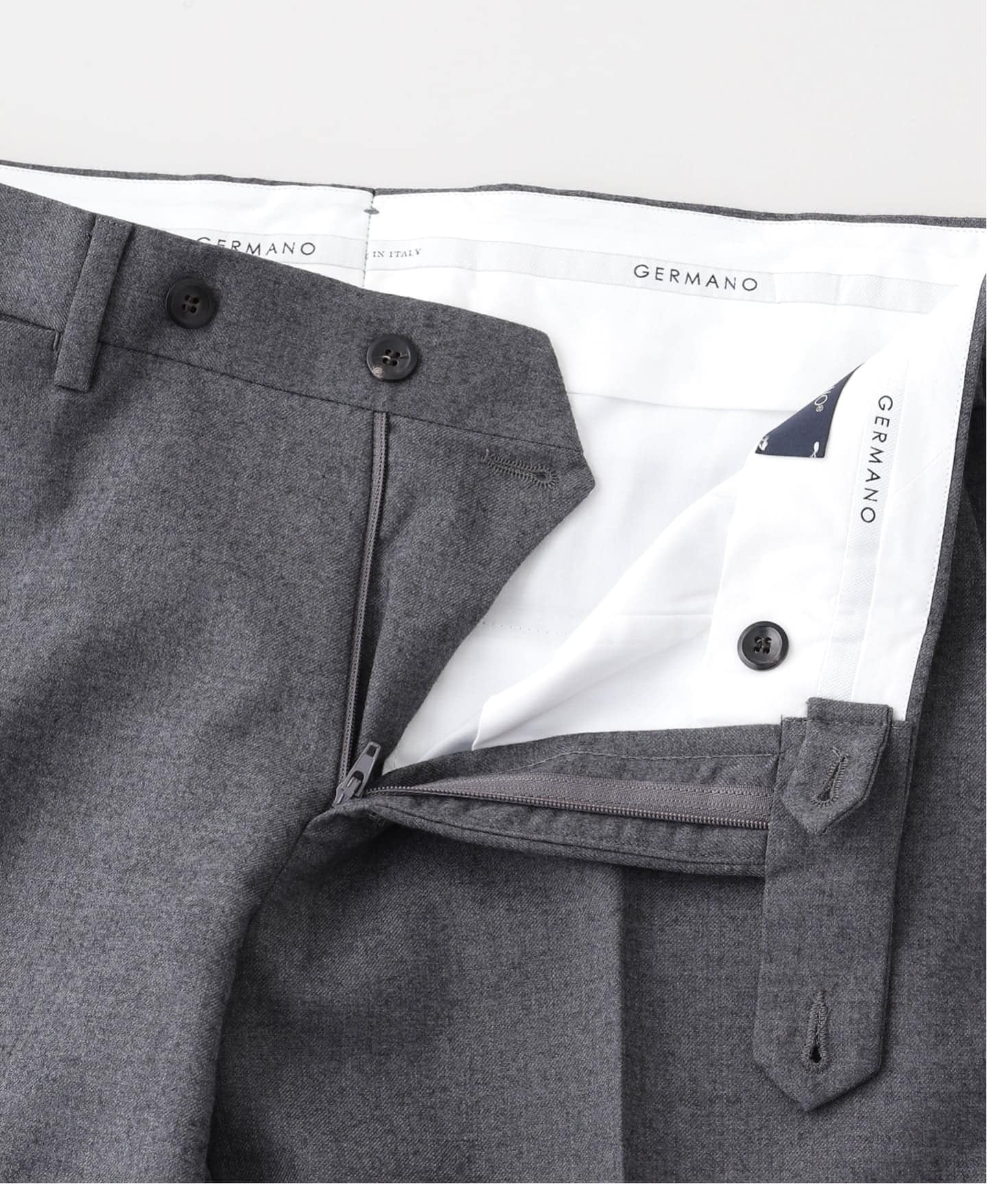 GERMANO (ジェルマーノ) Washable Saxony スラックス