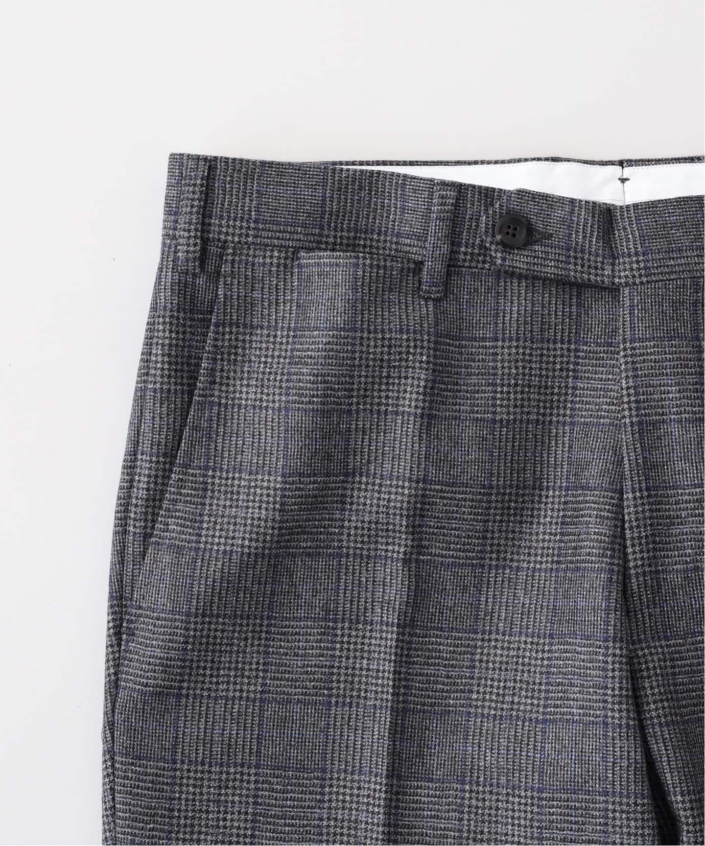 GERMANO (ジェルマーノ) Saxony Plaid スラックス（スラックス