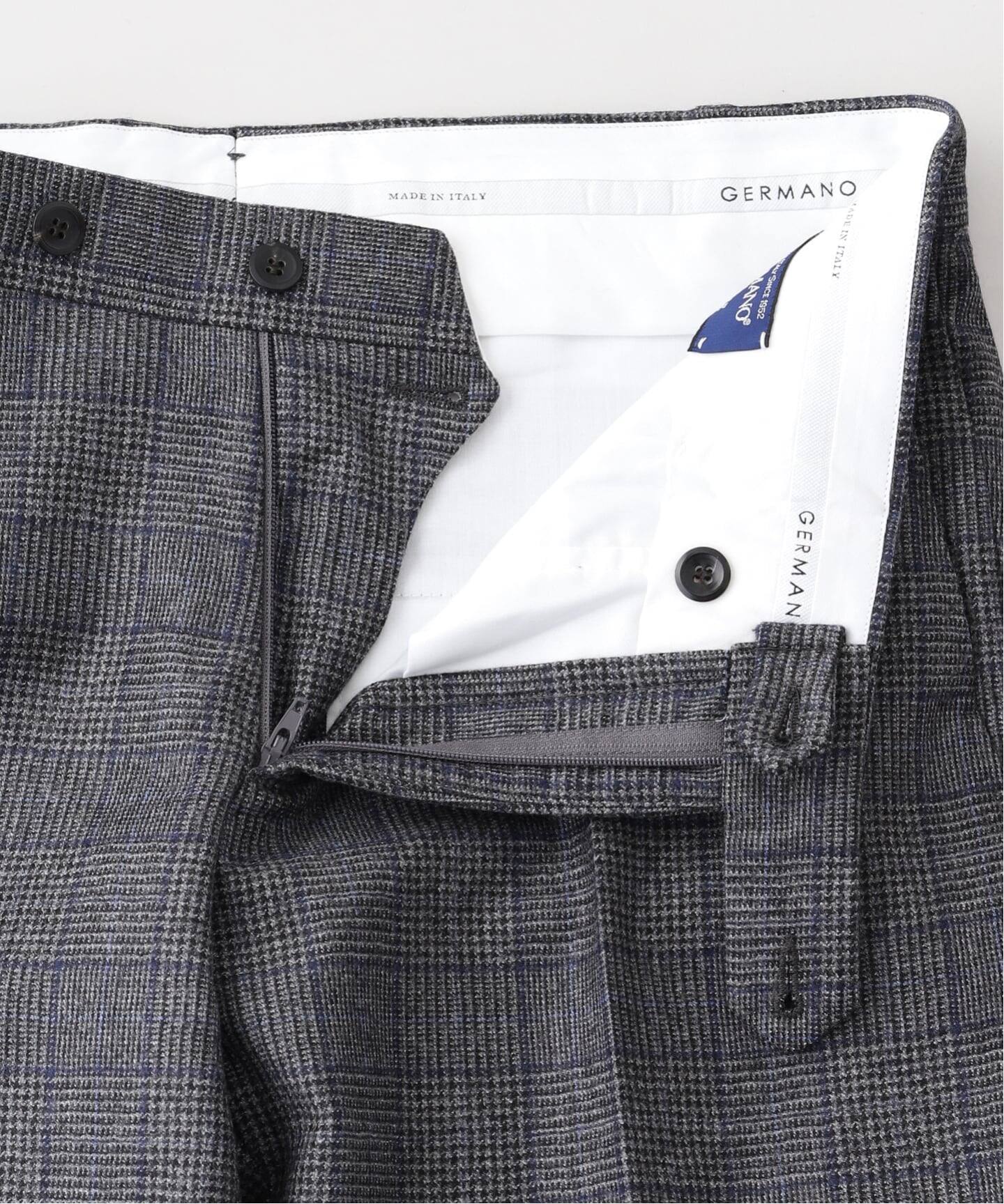 GERMANO (ジェルマーノ) Saxony Plaid スラックス（スラックス