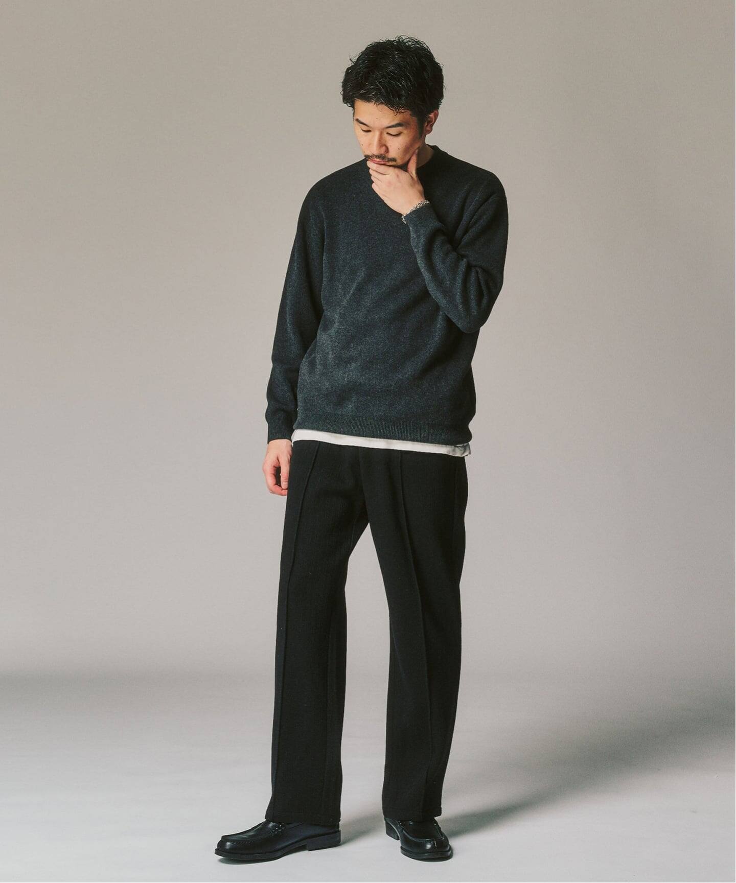 ニットジャージーイージーパンツ（スラックス）｜417 EDIFICE（フォー