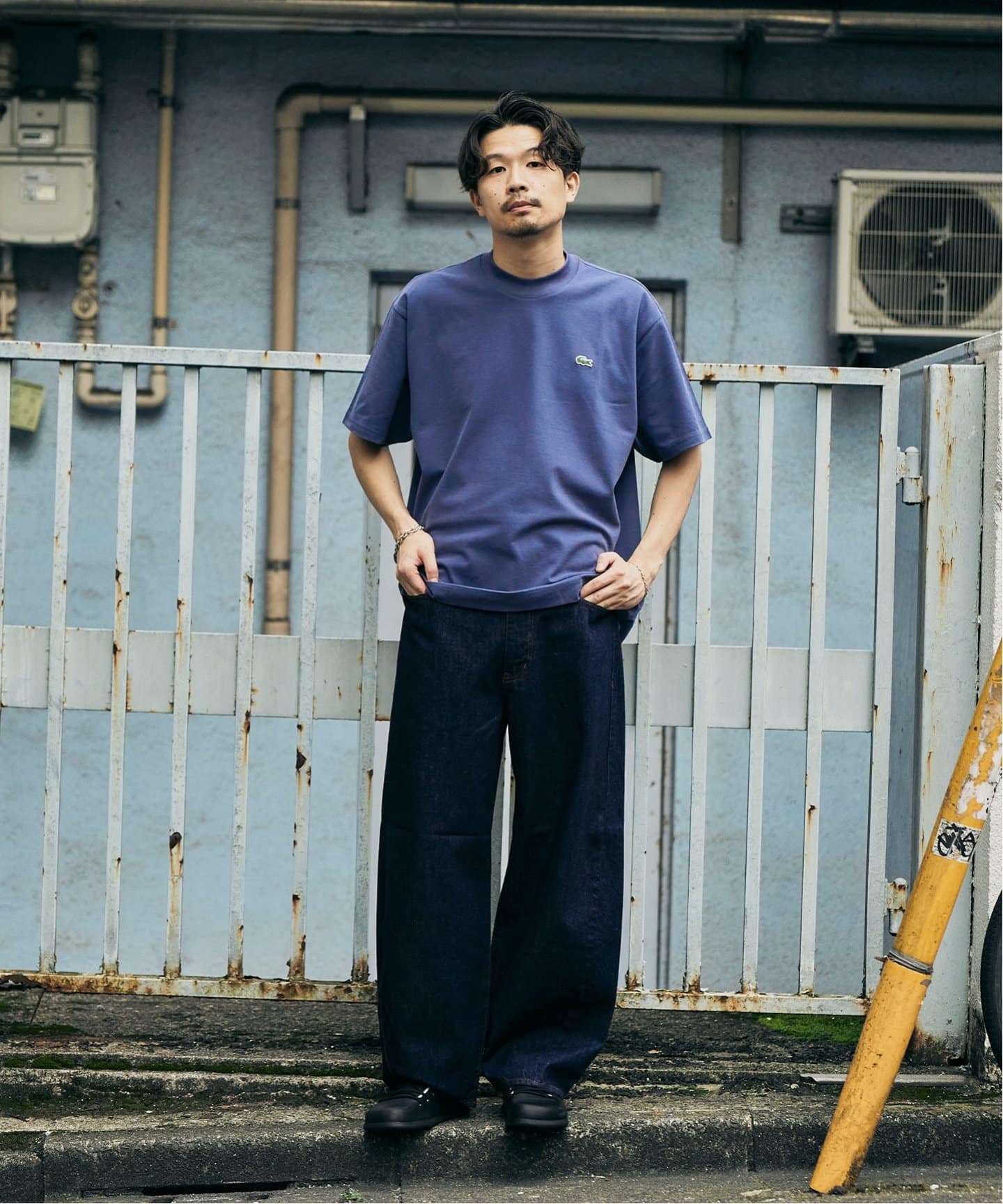 sheller シェリエ OKAYAMA デニム ショートパンツ OKAYAMA denim short pants – shéller / シェリエ